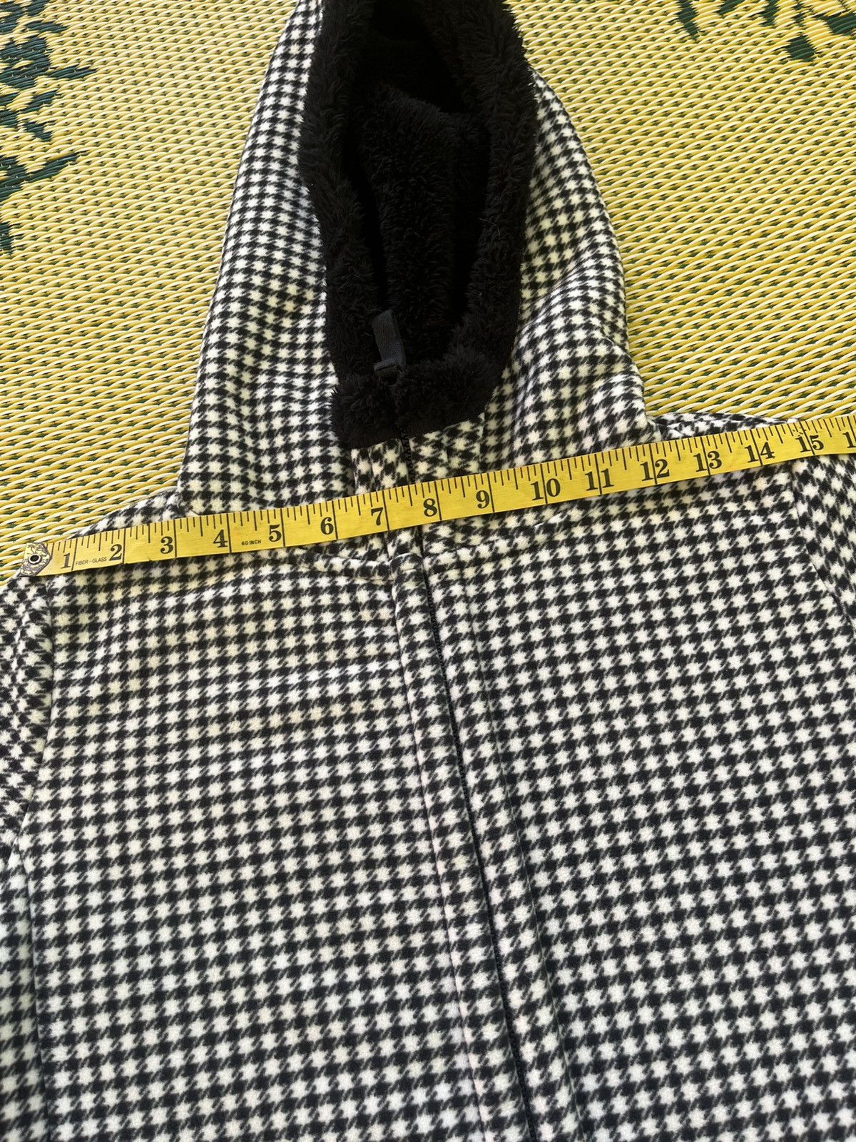 Uniqlo Uniqlo Houndstooth Hooded Fleece Coat Jacket Size M / US 6-8 / IT 42-44 - 15 Thumbnail