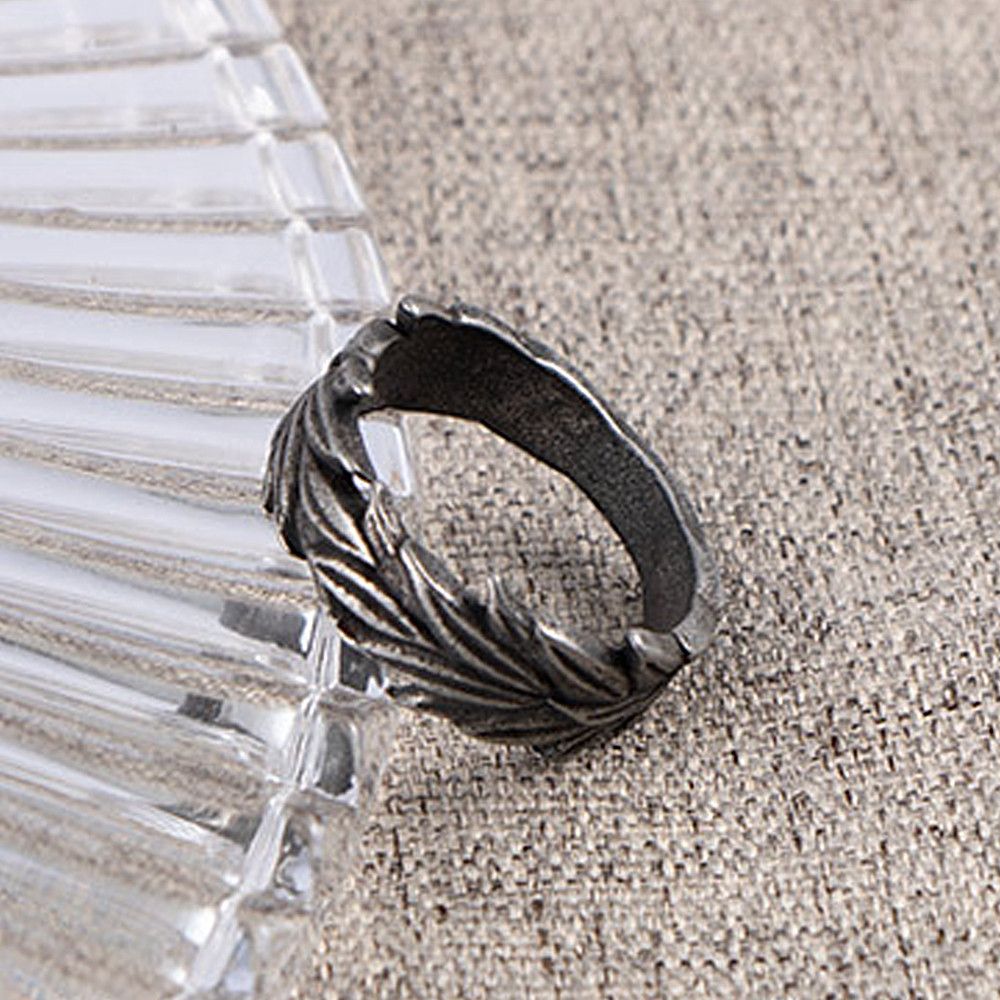 Jewelry Creative Ears of Wheat Ring Size ONE SIZE - 5 Thumbnail