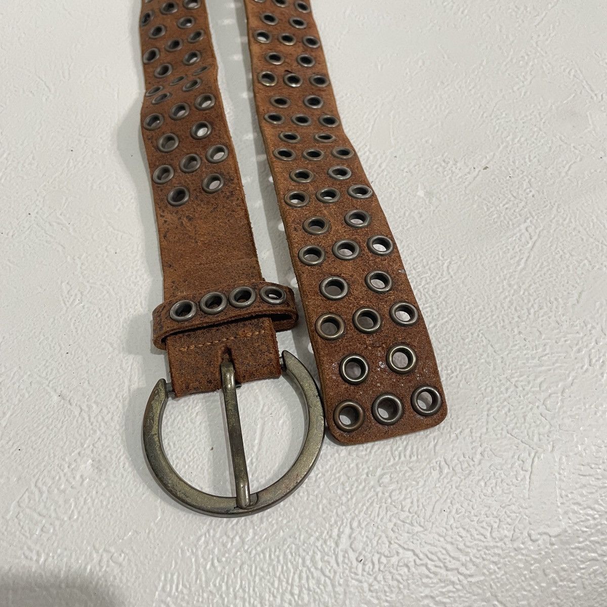 If Six Was Nine Vintage y2k studded ring leather belts Size ONE SIZE - 3 Thumbnail