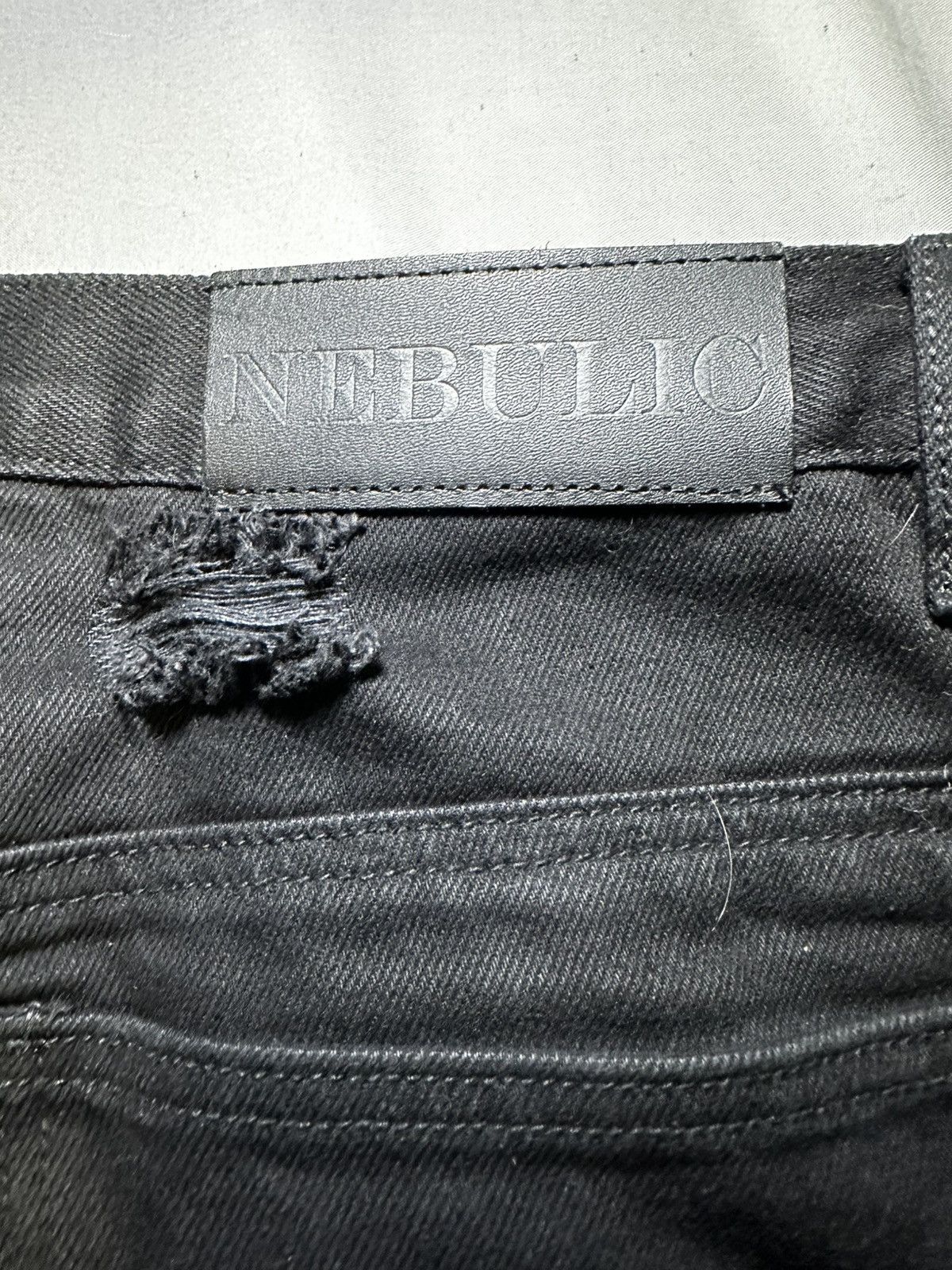 Japanese Brand Nebulic Distressed Jeans Size US 32 / EU 48 - 5 Thumbnail