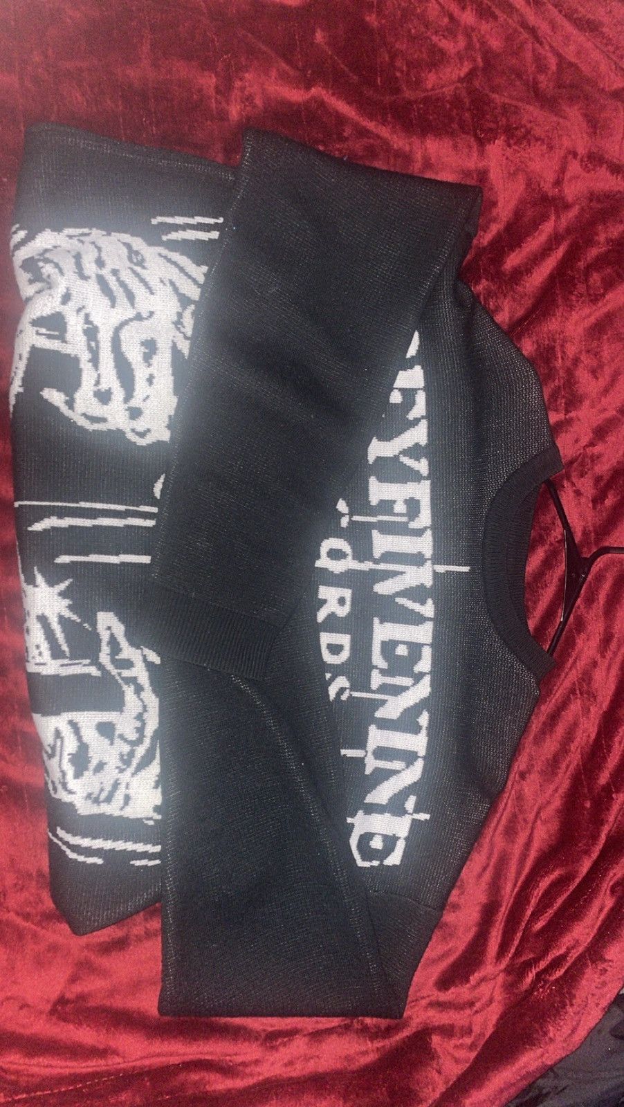 G59 Records G59 Doin Time Black Knit Sweater Size US XL / EU 56 / 4 - 4 Thumbnail