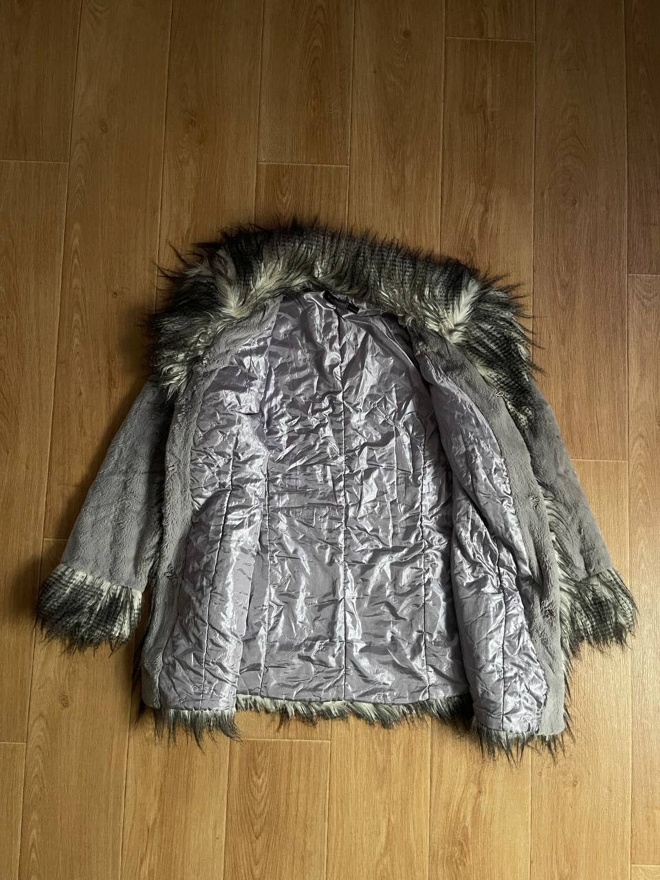 Vintage Faux Fur Jacket Coat Size M / US 6-8 / IT 42-44 - 11 Thumbnail