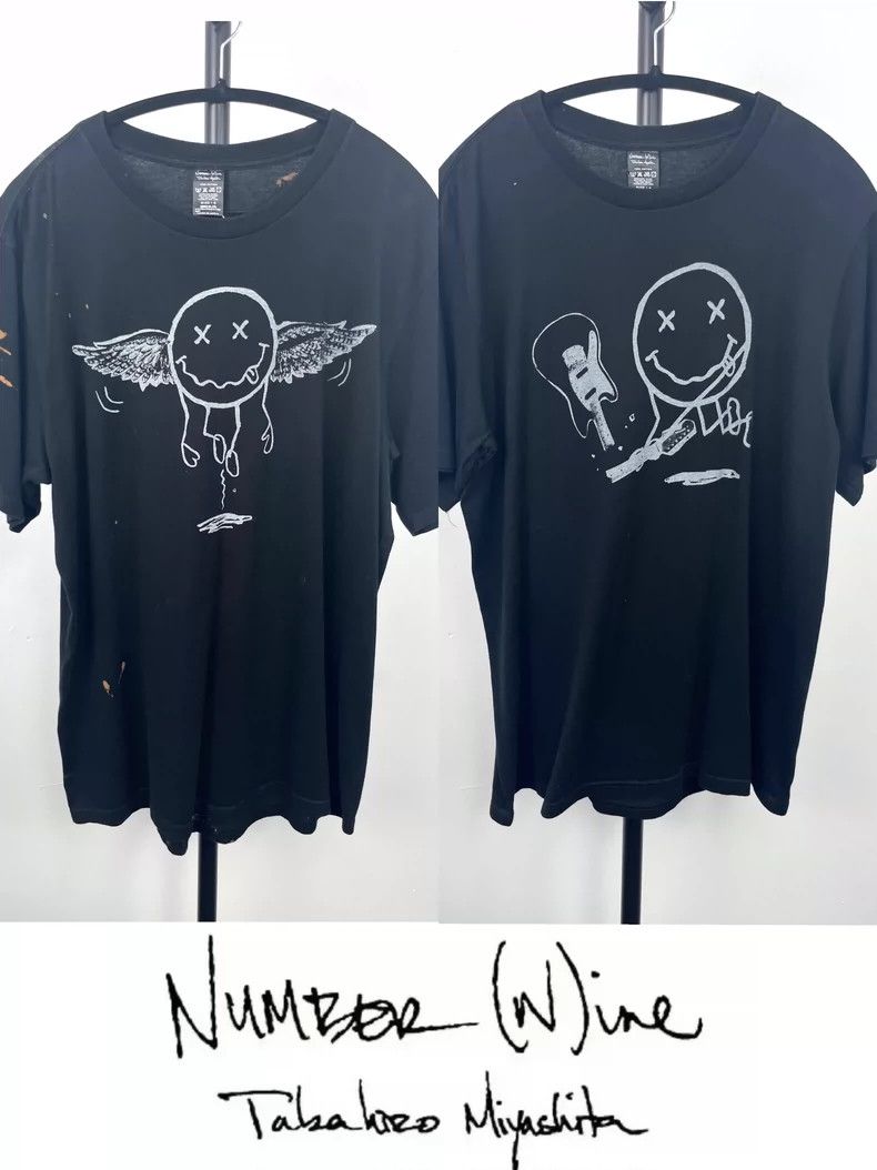 Number (N)ine Number (N)ineNirvana Coben cartoon short sleeves 2503-Nexta Size US XL / EU 56 / 4 - 1 Thumbnail