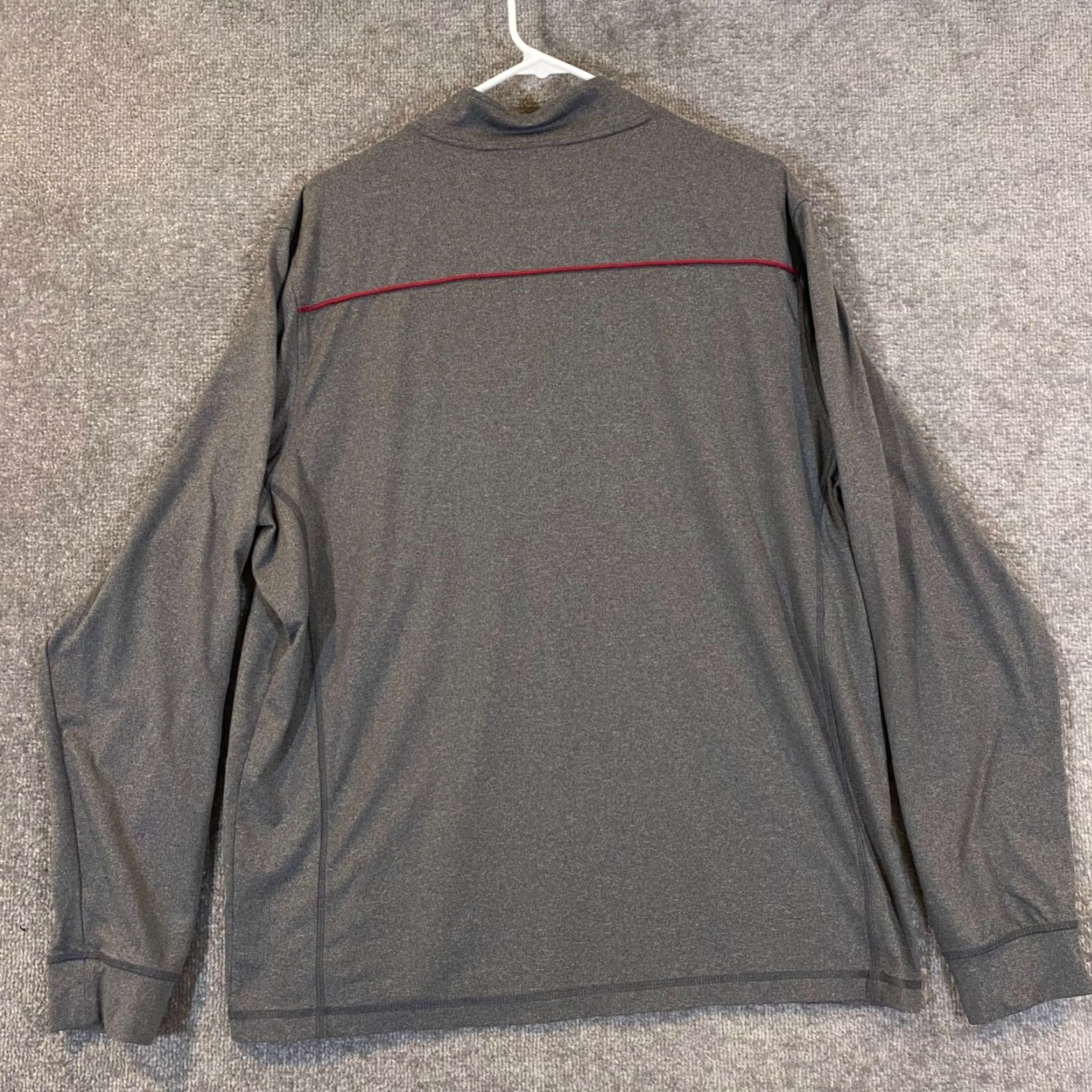 johnnie-O Johnnie-O Prep Performance Jacket Mens XL Gray 1/4 Zip Pullover Lightweight Golf Size US XL / EU 56 / 4 - 7 Thumbnail