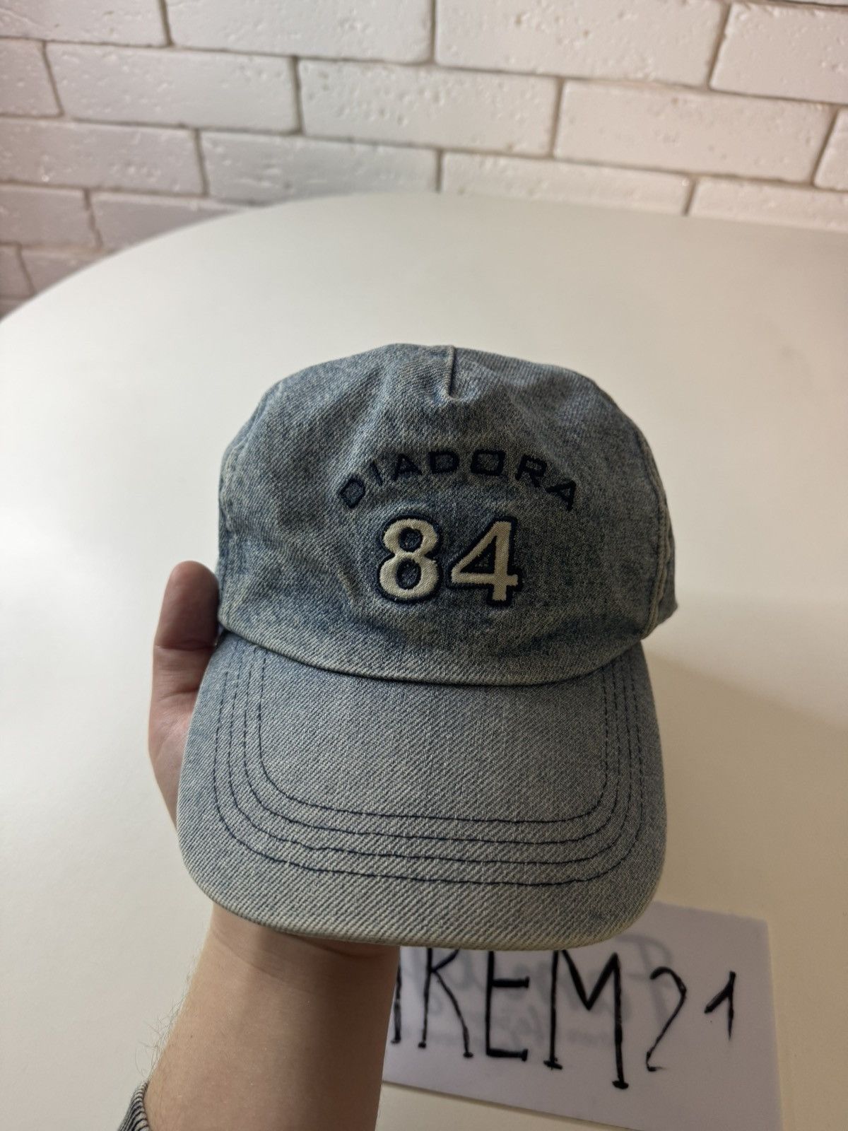 Diadora Diadora vintage cap hat Size ONE SIZE - 2 Thumbnail
