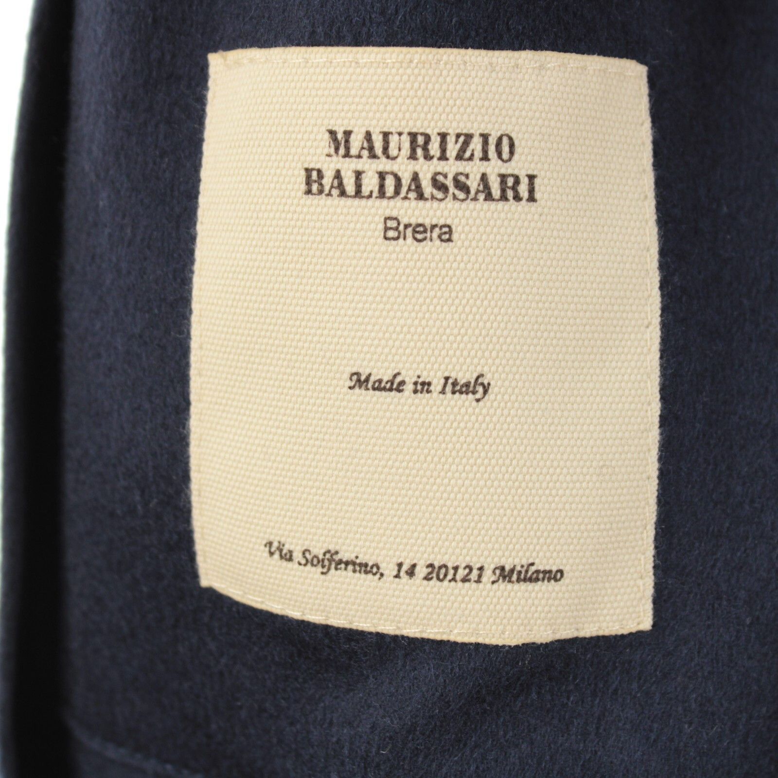 Maurizio Baldassari Blazer Size XL US In Blue Cashmere