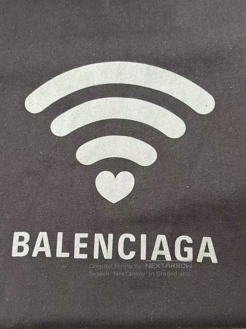 Balenciaga Balenciaga Letter Printed Short Sleeve T-Shirt Size US S / EU 44-46 / 1 - 3 Thumbnail