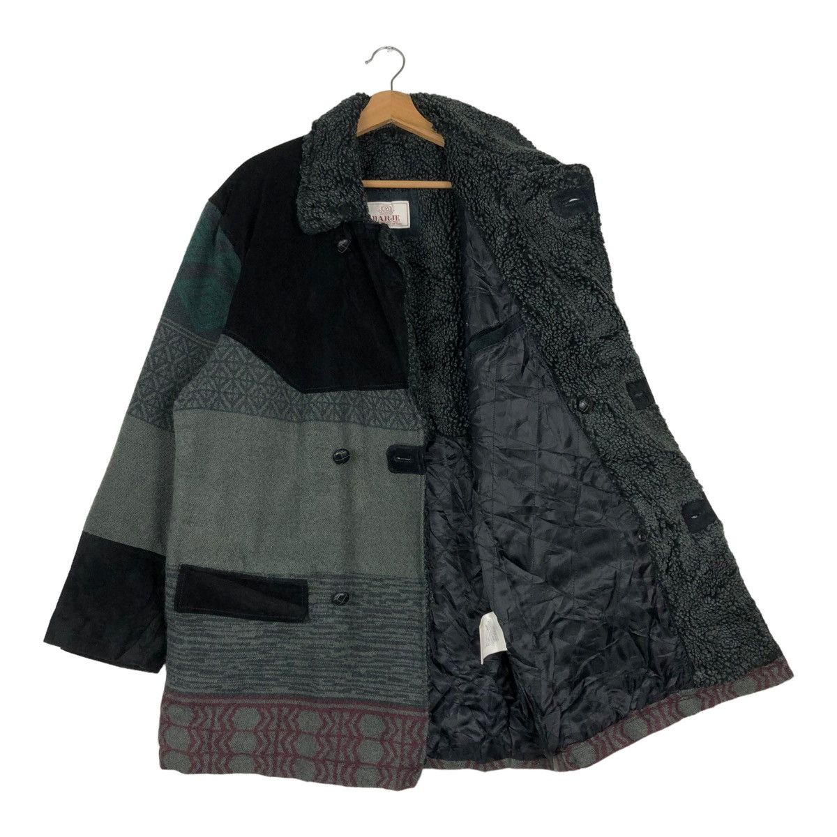 Japanese Brand 🔥VINTAGE HEAVY WOOL JACKET DOUBLE BREAST DARJE JAPAN Size US L / EU 52-54 / 3 - 11 Thumbnail