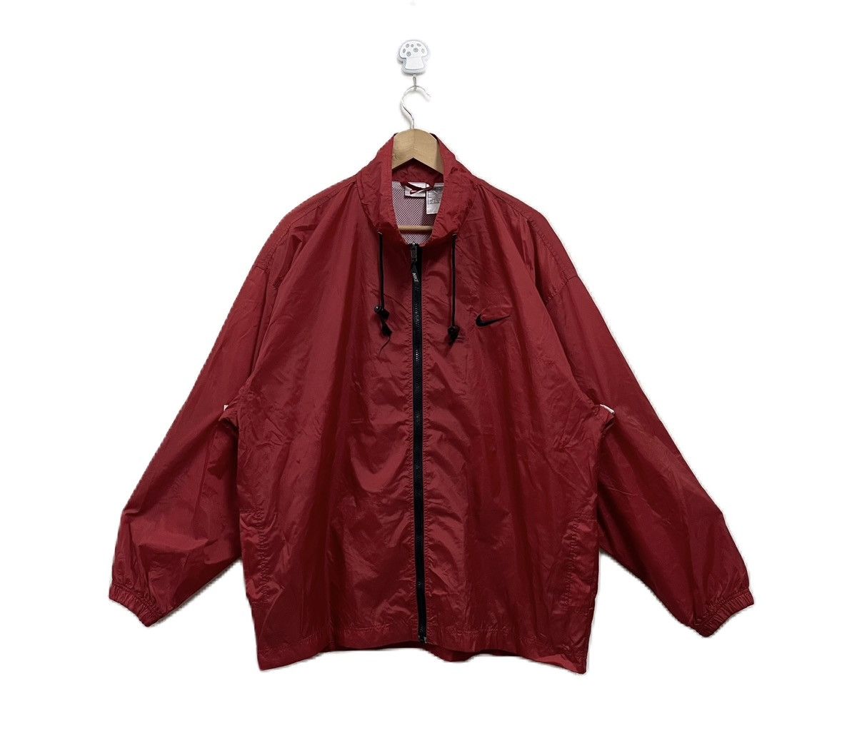 Nike Vintage Nike Swoosh Jacket Windbreaker Size US XL / EU 56 / 4 - 2 Thumbnail