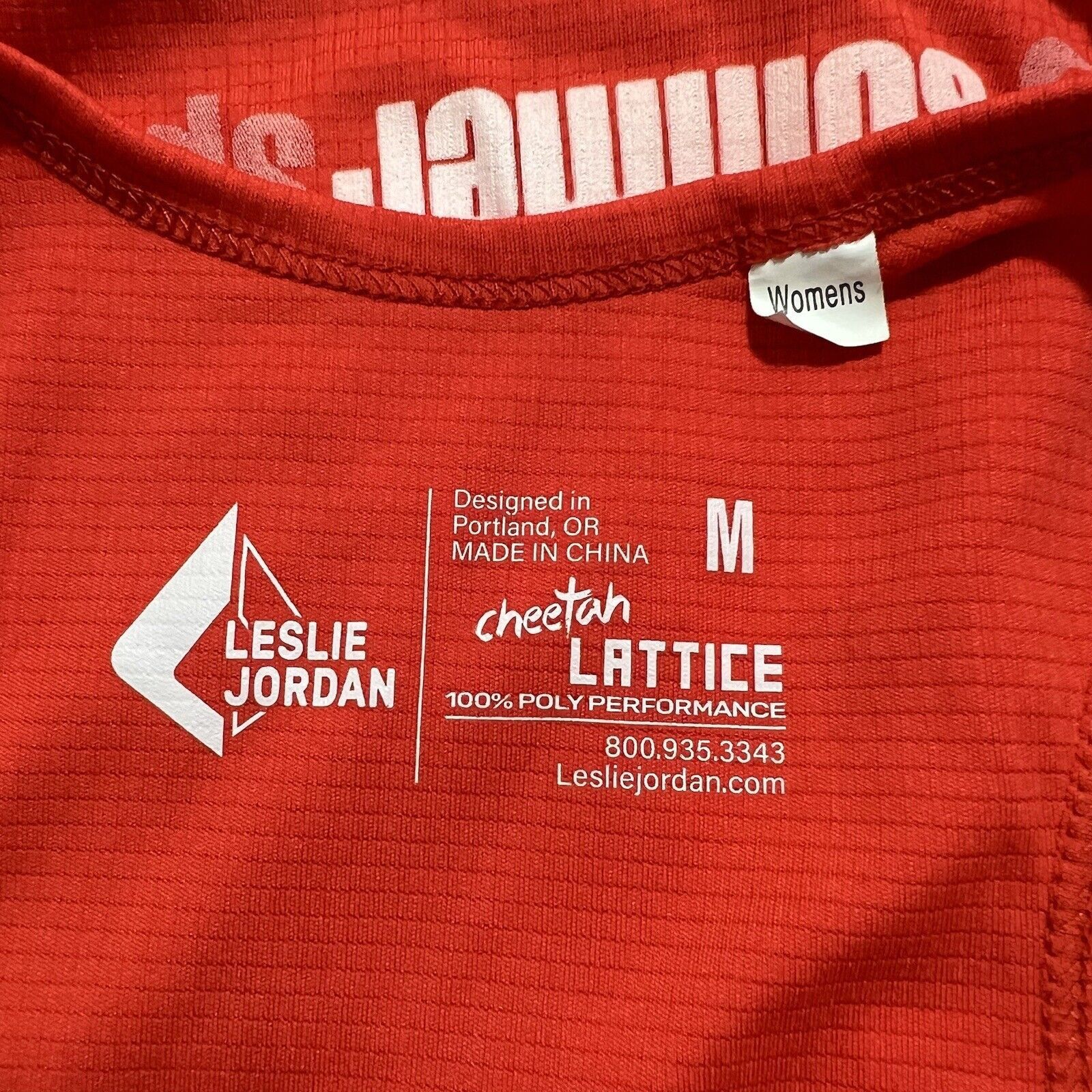 Other Leslie Jordan Medium 22 Girlz on Fire Tank Top Triathalon 5K Size M / US 6-8 / IT 42-44 - 3 Thumbnail