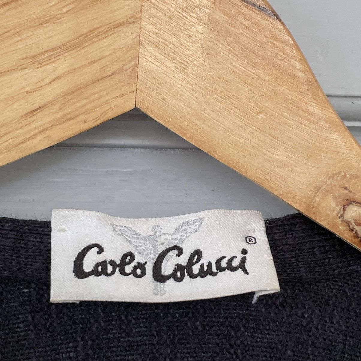 Carlo Colucci Vintage 90’s Multicoloured Embroidered Cardigan y2k Size US L / EU 52-54 / 3 - 8 Thumbnail