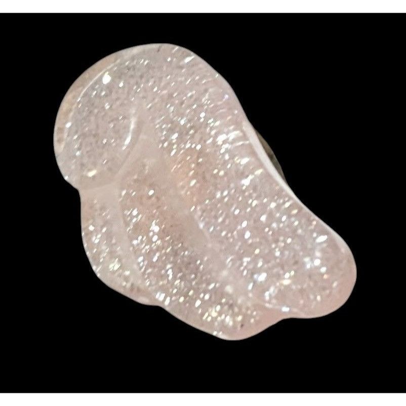 Other Coquette Pastel Pink Glitter Adjustable Angel Wing Ring Size Size ONE SIZE - 3 Thumbnail
