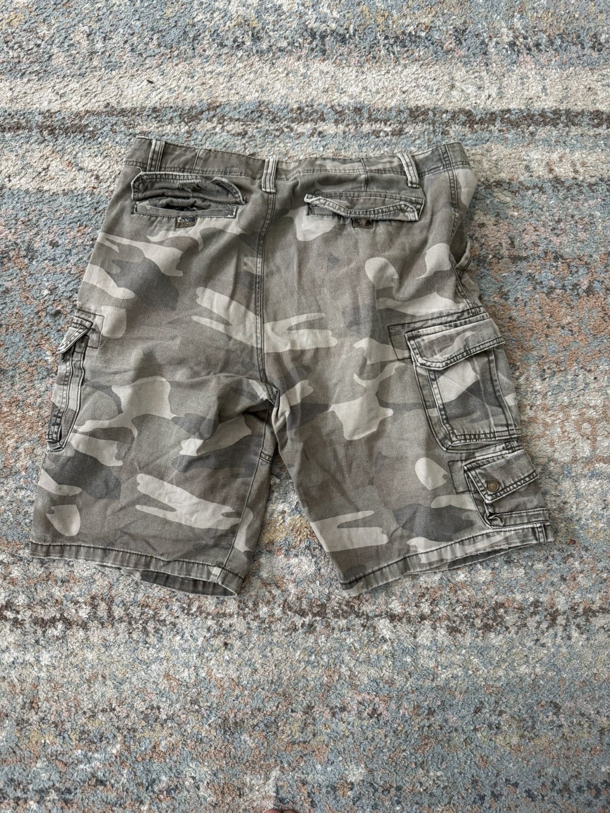 Other VTG Y2K Camo Shorts Faded 34 Thrashed Distressed Size US 32 / EU 48 - 8 Thumbnail