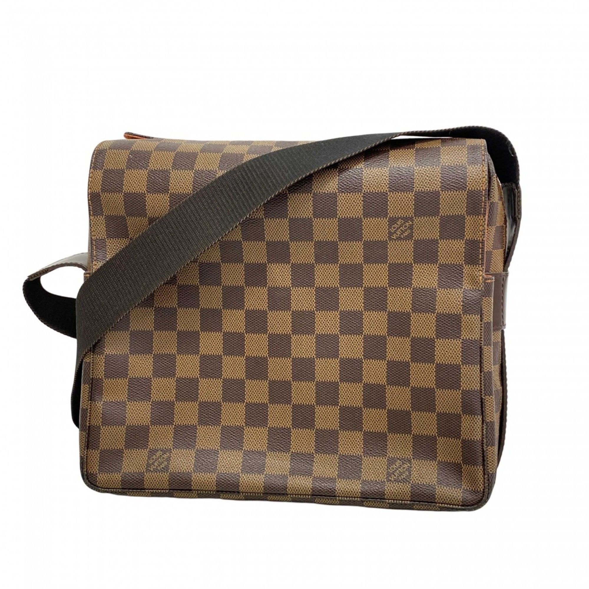Louis Vuitton Shoulder Bag Damier Naviglio N45255 Ebene Ladies, Women's