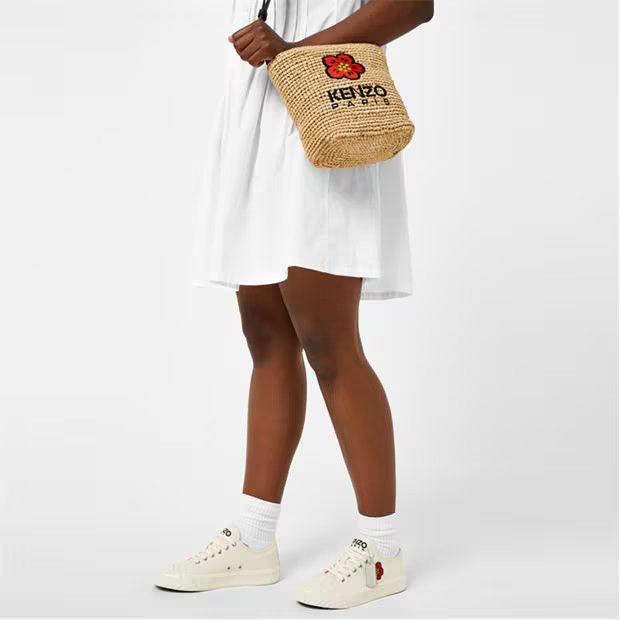 Kenzo o1g2r1mq1024 Low-Top Sneakers in Cream Size US 7 / IT 37 - 5 Thumbnail