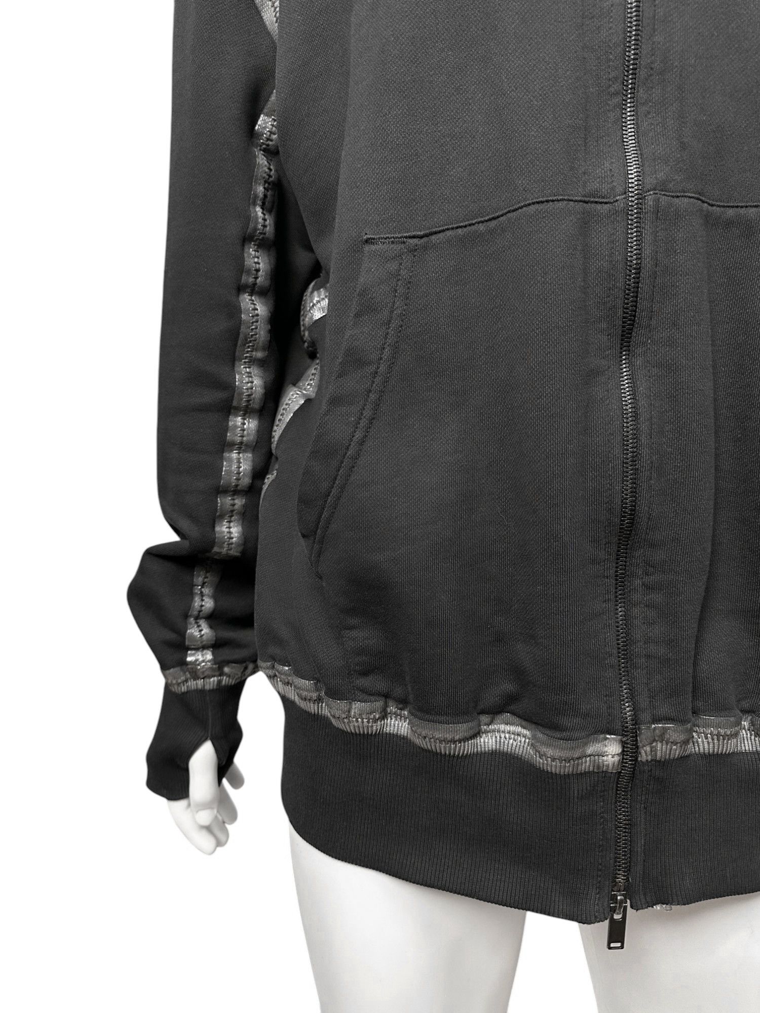 Isaac Sellam Experience Taped Seam Double Zip Sweater Size US XL / EU 56 / 4 - 5 Thumbnail