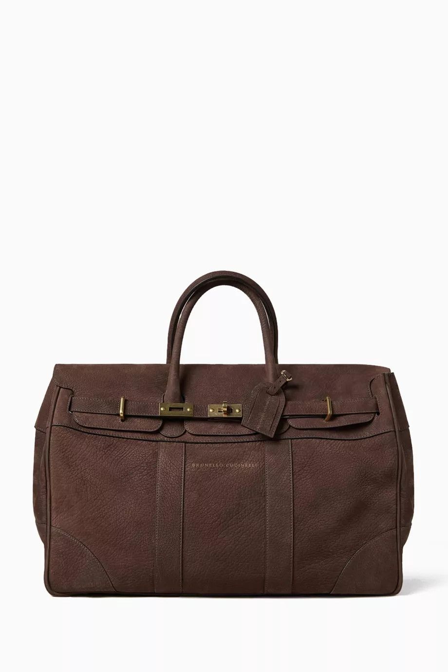 Brunello Cucinelli o1w1db11025 Size: OS/ Leather Handbag in Brown Size ONE SIZE - 1 Thumbnail