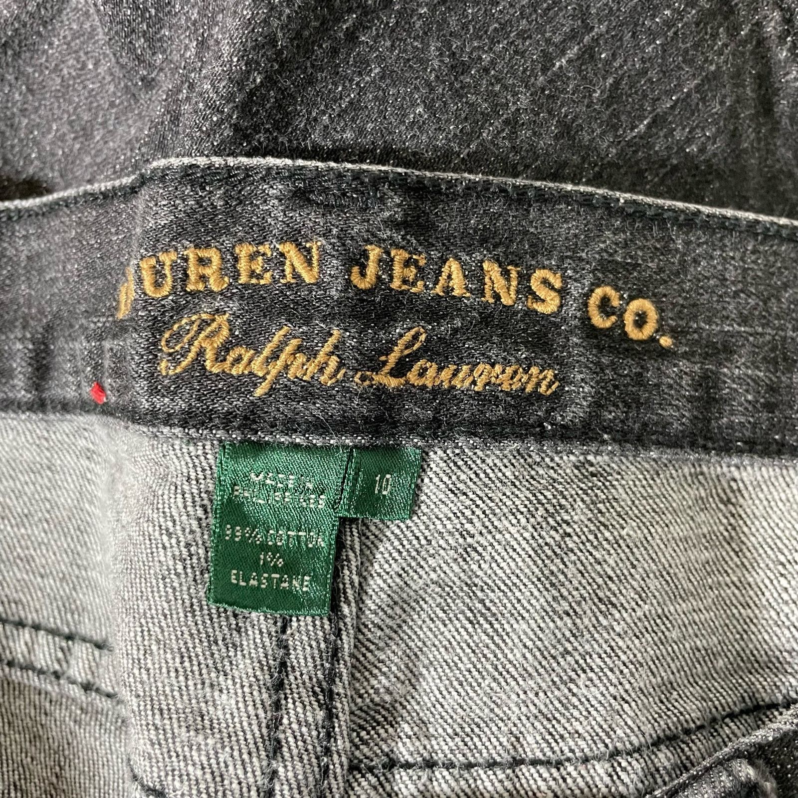 Lauren Ralph Lauren Ralph Lauren Lauren Jeans Co Women's Black Crop Jeans - 10 Size 32" / US 10 / IT 46 - 3 Thumbnail
