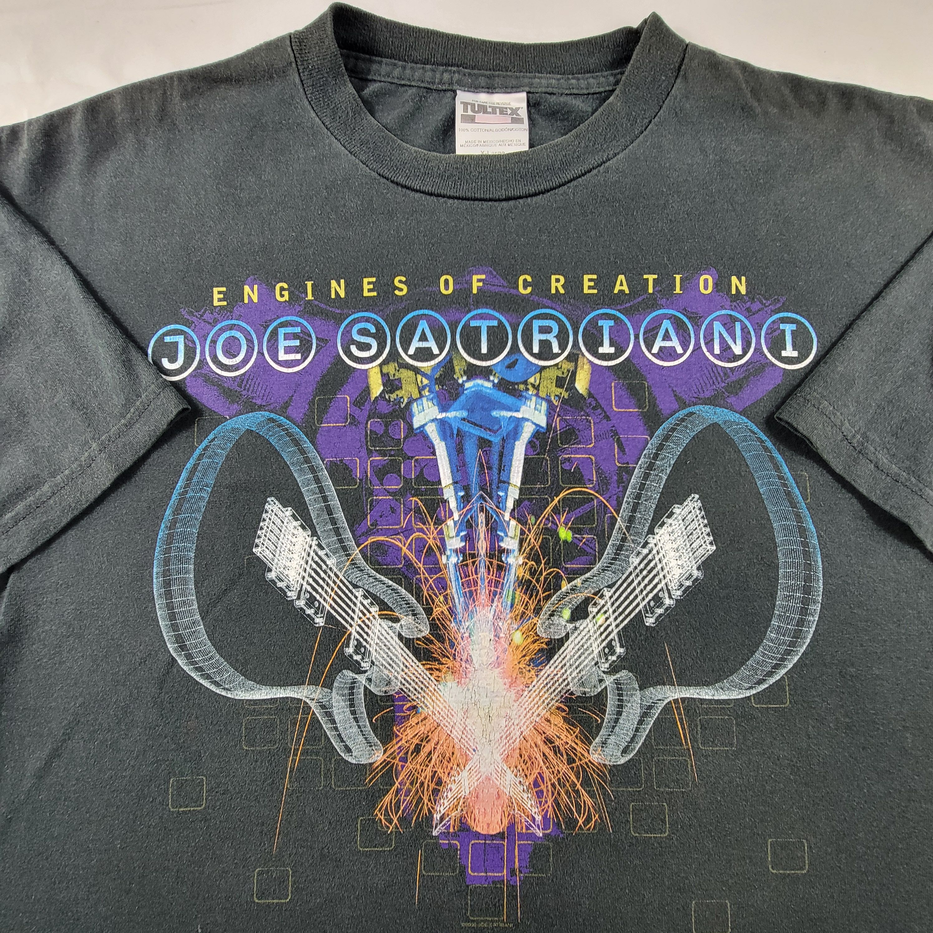 Tultex vintage y2k band tee Joe Satriani Engines of Creation 🎸 Size US XL / EU 56 / 4 - 1 Thumbnail