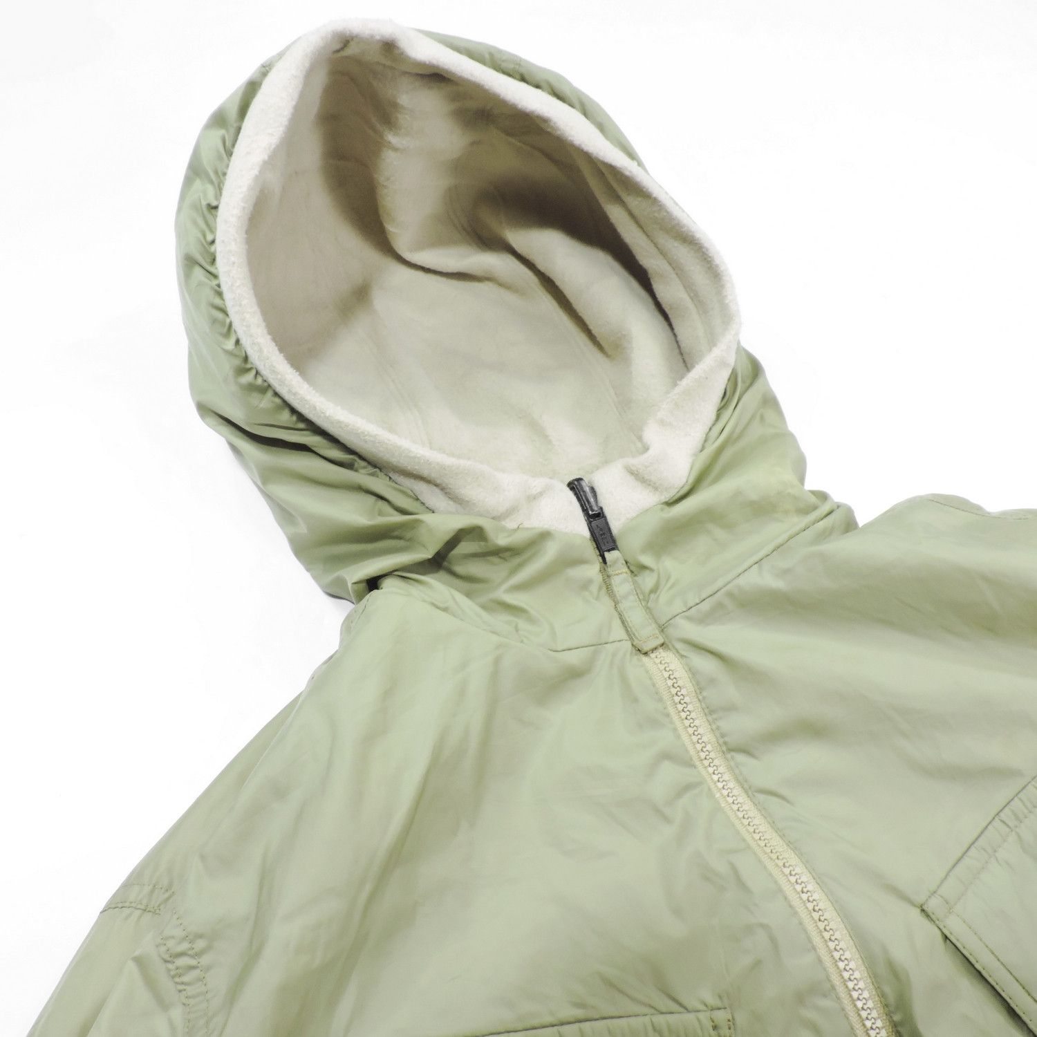 Moncler 90’S MONCLER HUSKY REVERSIBLE LIGHT GREEN FLEECE JACKET Size US S / EU 44-46 / 1 - 14 Thumbnail