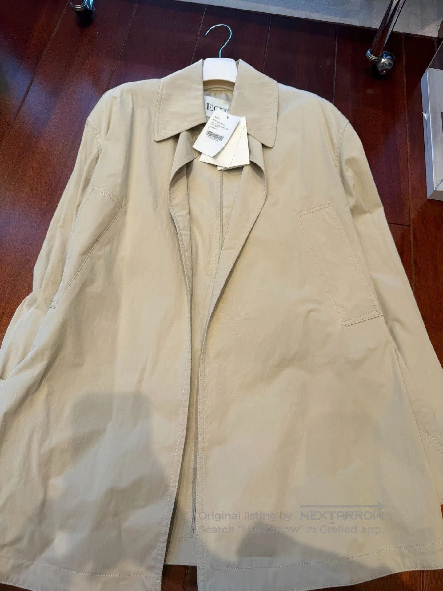 RECTO Recto Trench Coat. Size S / US 4 / IT 40 - 2 Thumbnail
