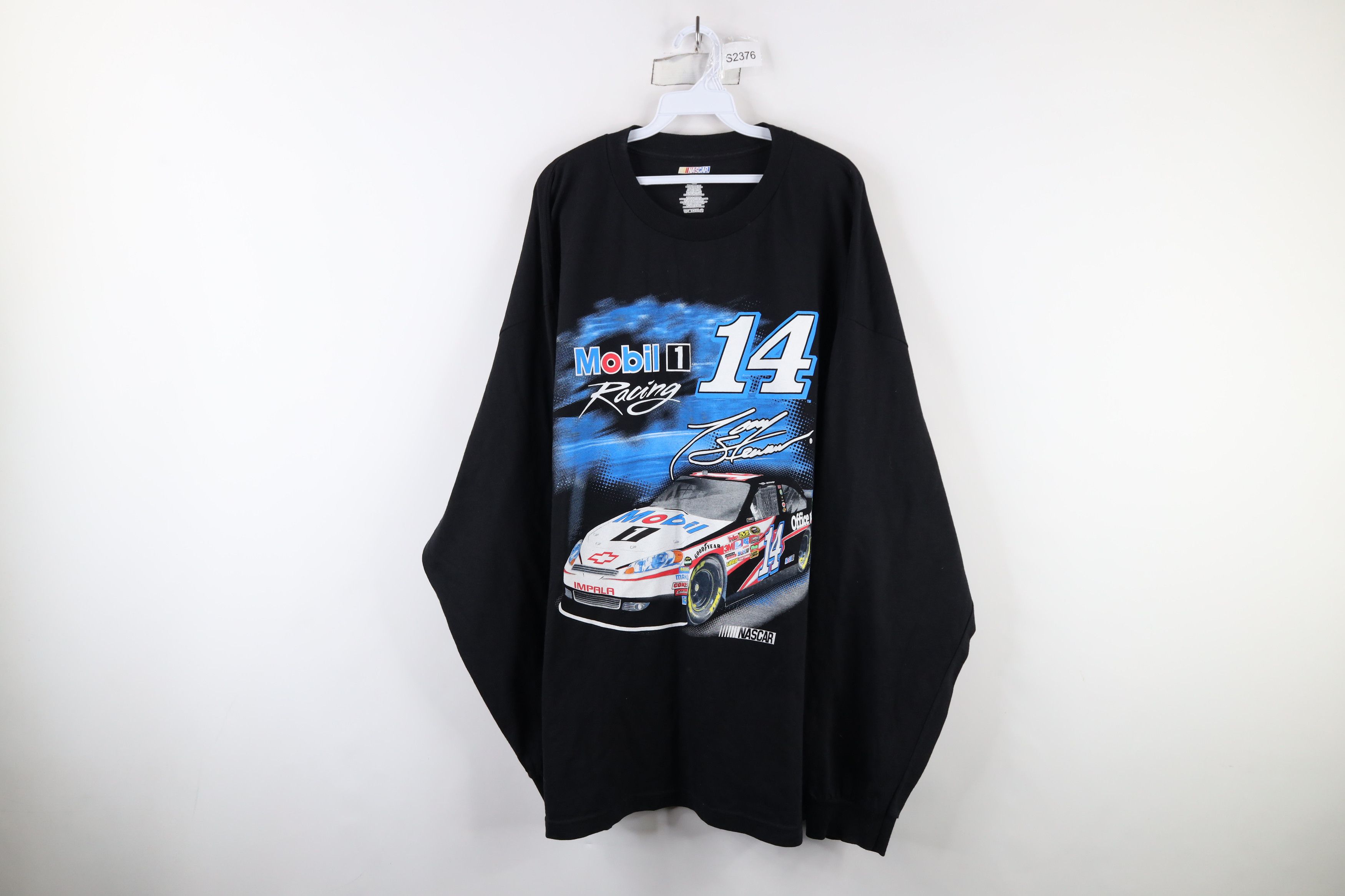 Vintage Vintage Y2K NASCAR 1 Racing Tony Stewart Long Sleeve T-Shirt Size US XXL / EU 58 / 5 - 1 Thumbnail