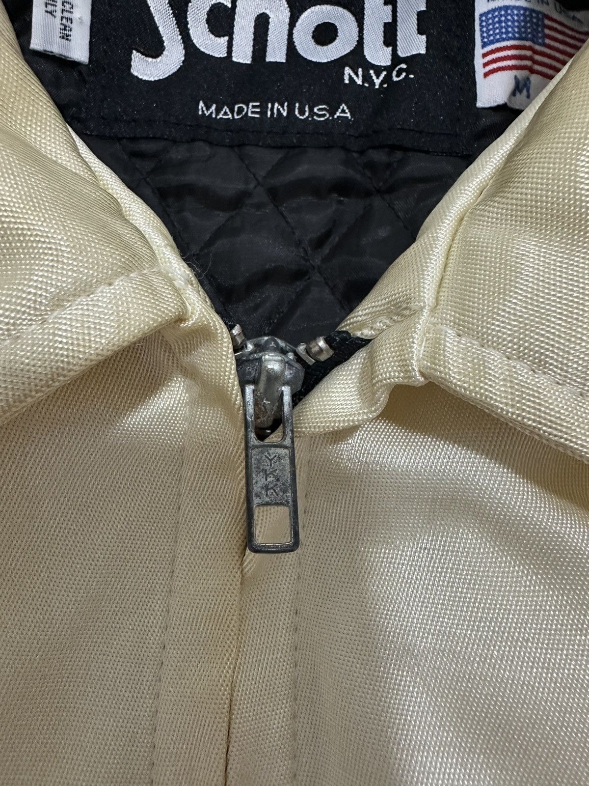 Schott Schoot NYC Bikers Jacket Design made in USA Size US M / EU 48-50 / 2 - 5 Thumbnail
