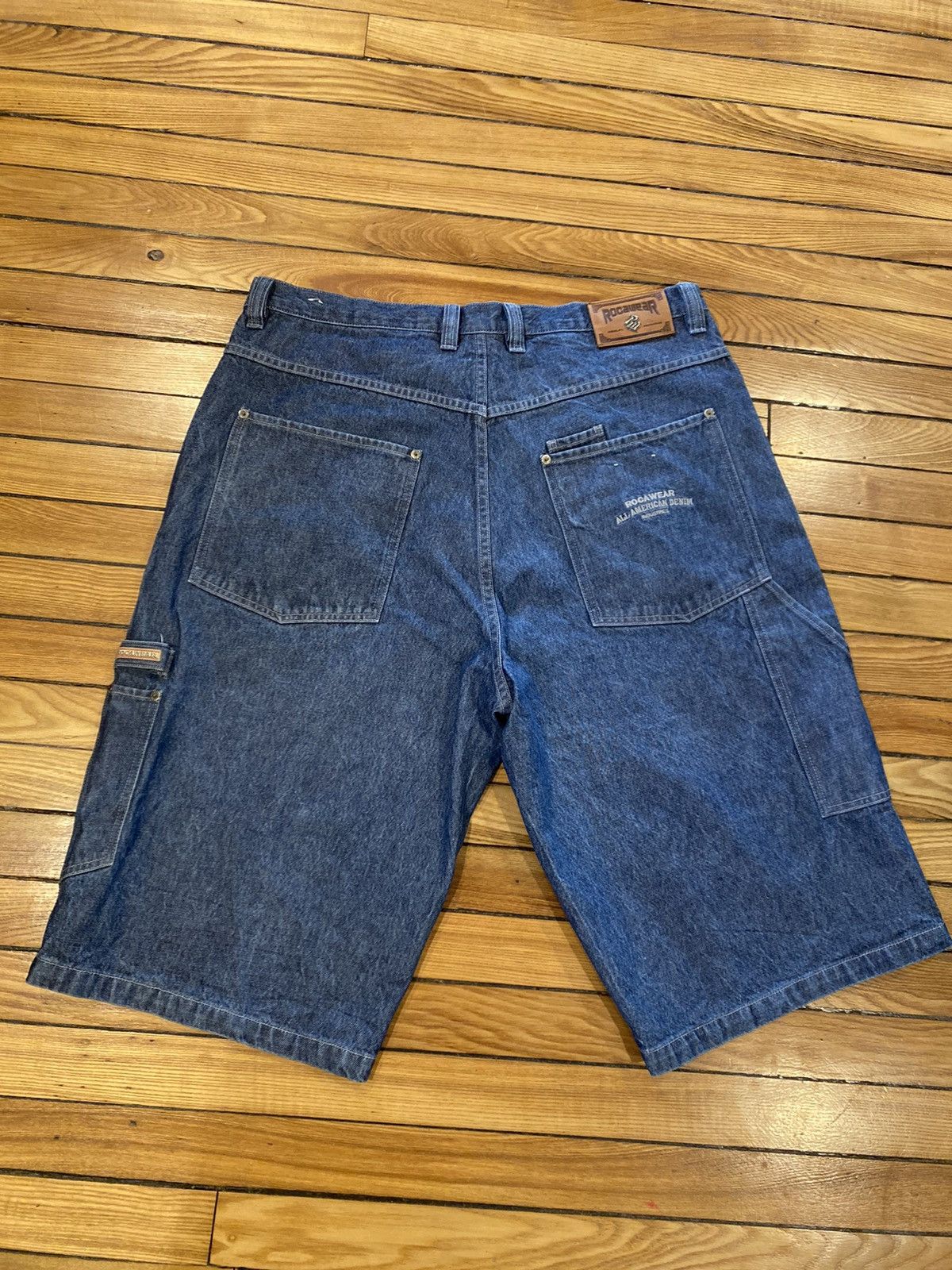 Rocawear Vintage y2k Rocawear jorts long denim shors size 40 baggy Size US 40 / EU 56 - 1 Thumbnail