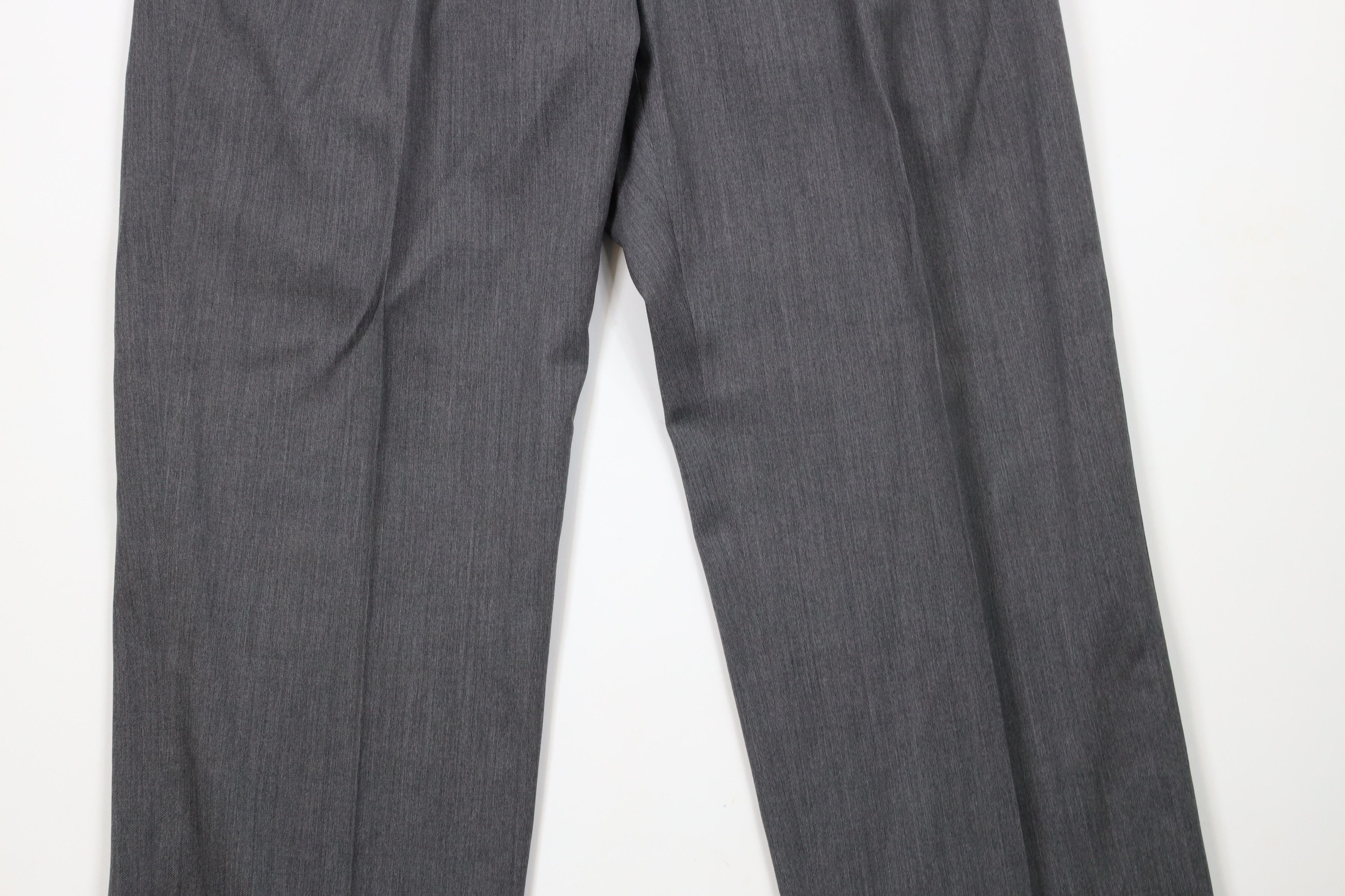 Brooks Brothers × Vintage Vintage Brooks Brothers Madison Wide Leg Chino Pants Gray Size US 34 / EU 50 - 3 Thumbnail
