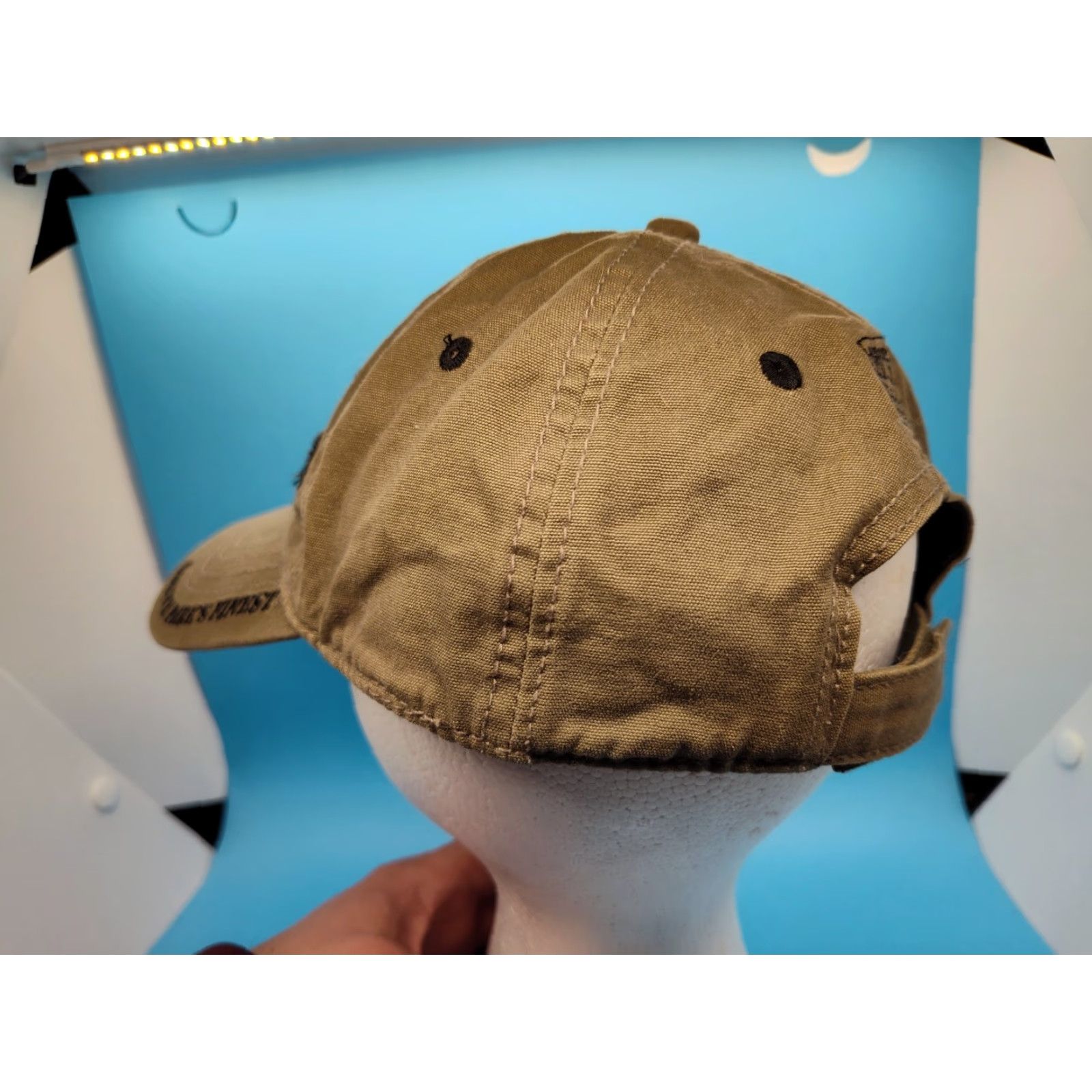 Vintage VINTAGE Anoma South Park Respect My Authority Eric Cartman Y2K Khaki Strapback Hat Size US M / EU 48-50 / 2 - 7 Thumbnail