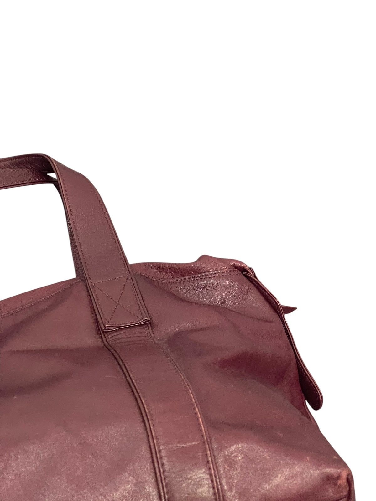Genuine Leather Full Leather Vtg Maruem Japan Duffle Bag 1🟩8 Size ONE SIZE - 11 Thumbnail