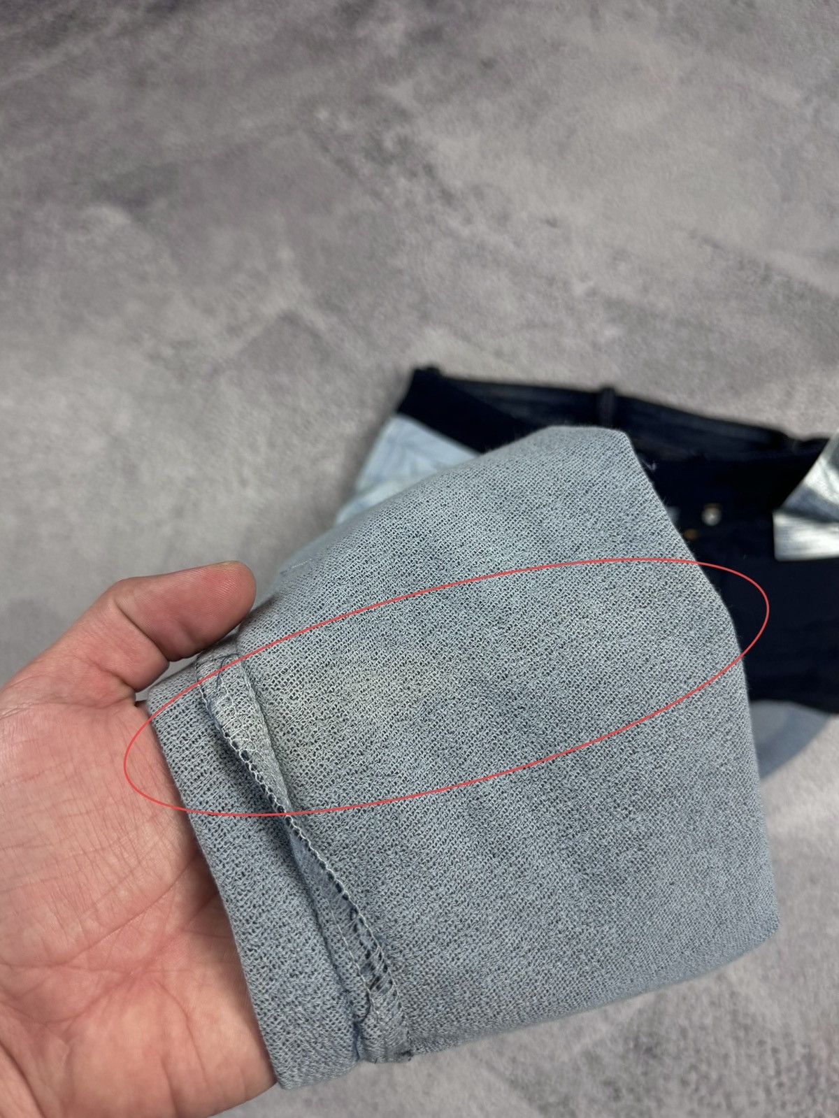 Diesel DIESEL Grupee 00S1EF Denim Sweat Pants Skinny Jogg Jeans Size 23" - 20 Thumbnail