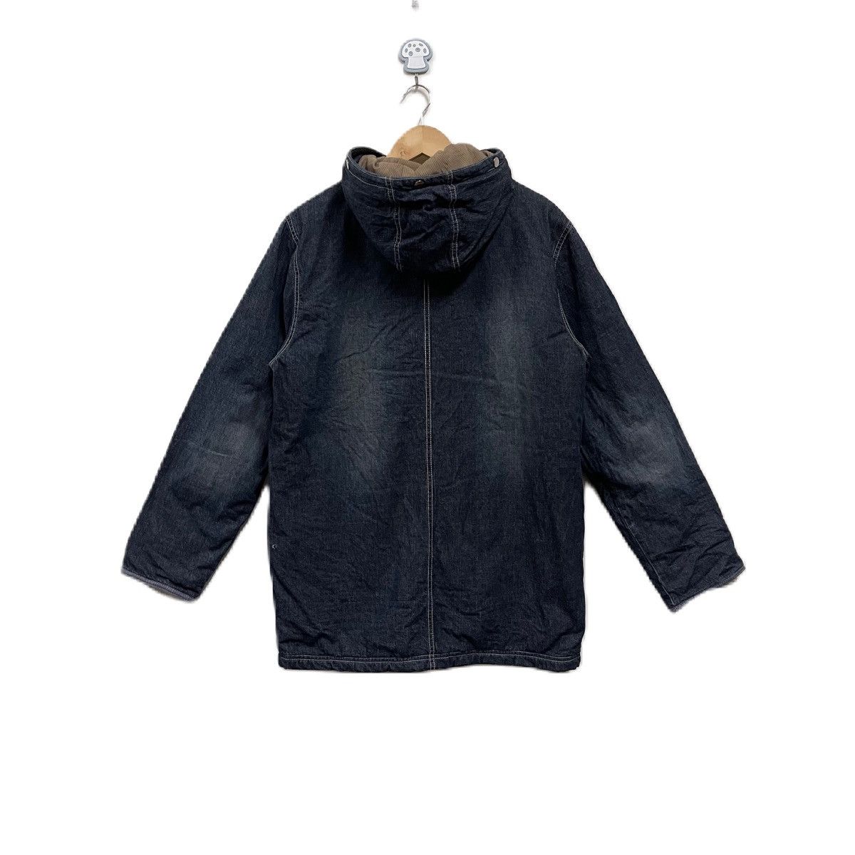 If Six Was Nine Blue5 tokyo Japan Fireman Denim Jacket Hoodie Size US L / EU 52-54 / 3 - 2 Thumbnail