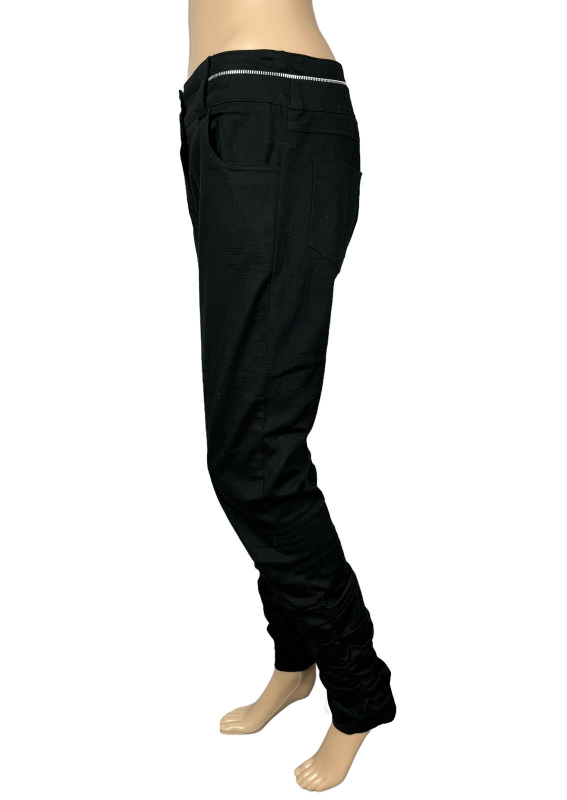 Designer Jus Di Orange Pants Princesse Zips Size M Size 28" / US 6 / IT 42 - 5 Thumbnail