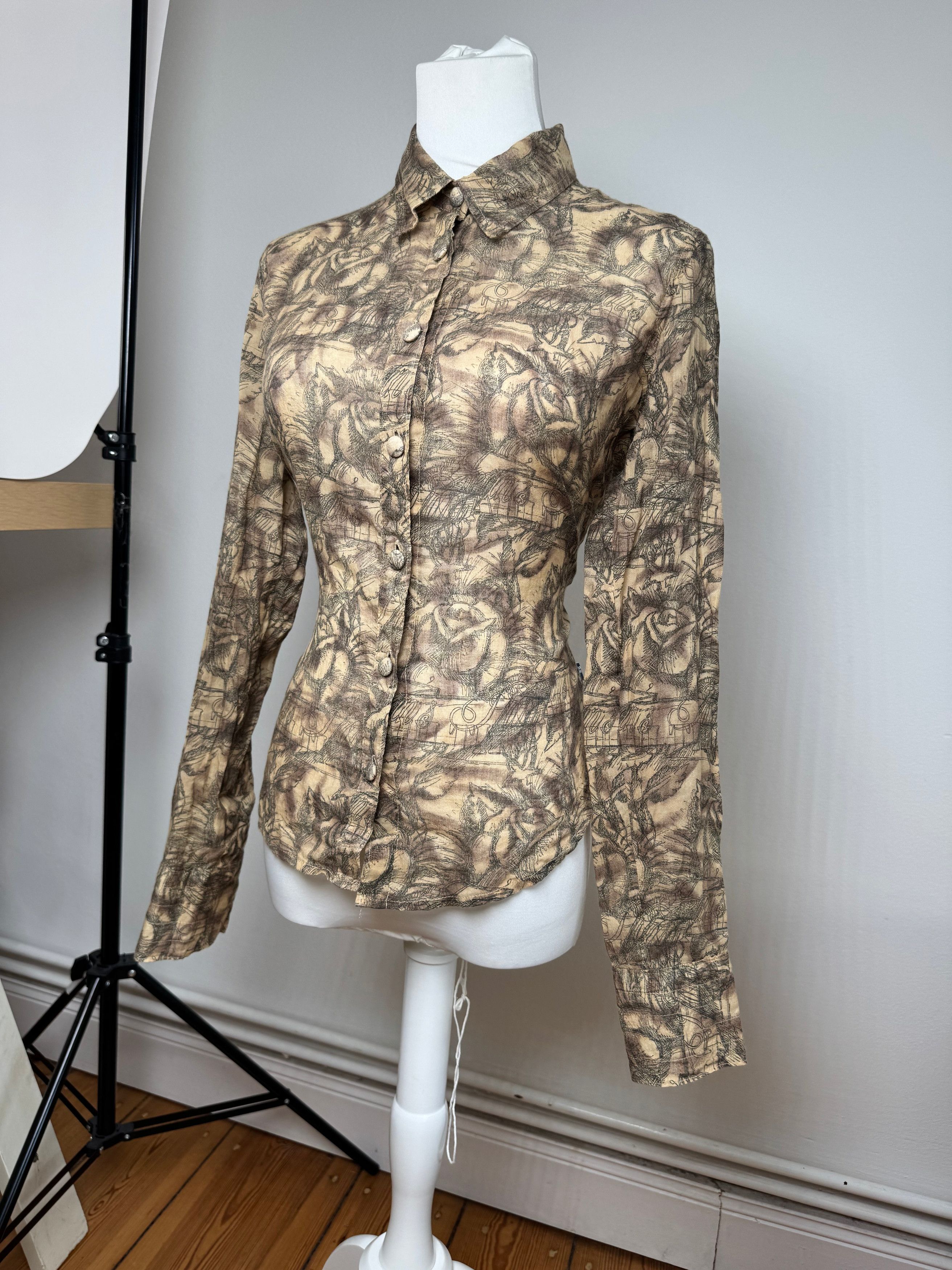 Jean Paul Gaultier Vintage Shirt S Size S / US 4 / IT 40 - 1 Thumbnail