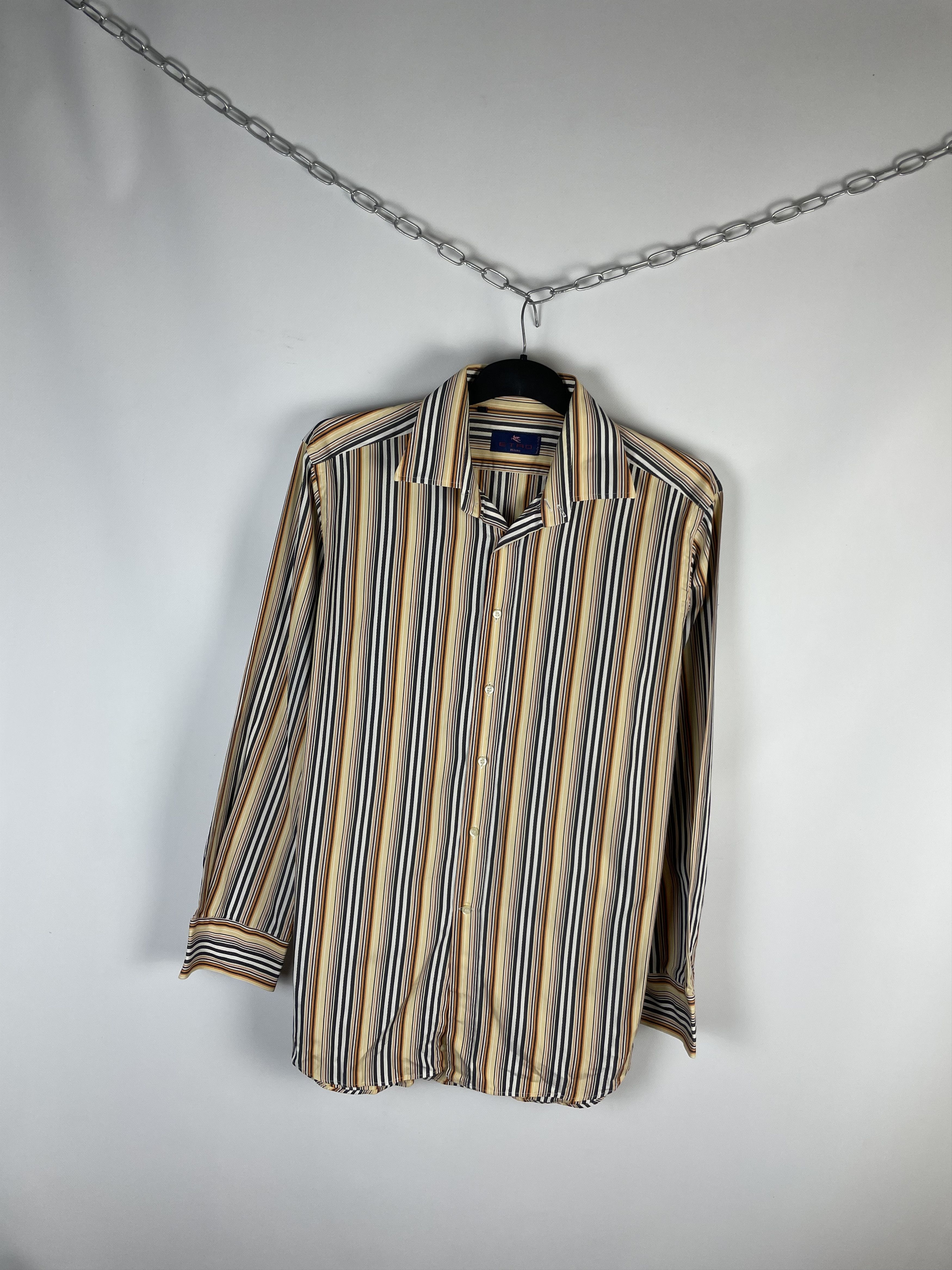 Etro Etro shirt button ups hype luxury Size US L / EU 52-54 / 3 - 2 Thumbnail