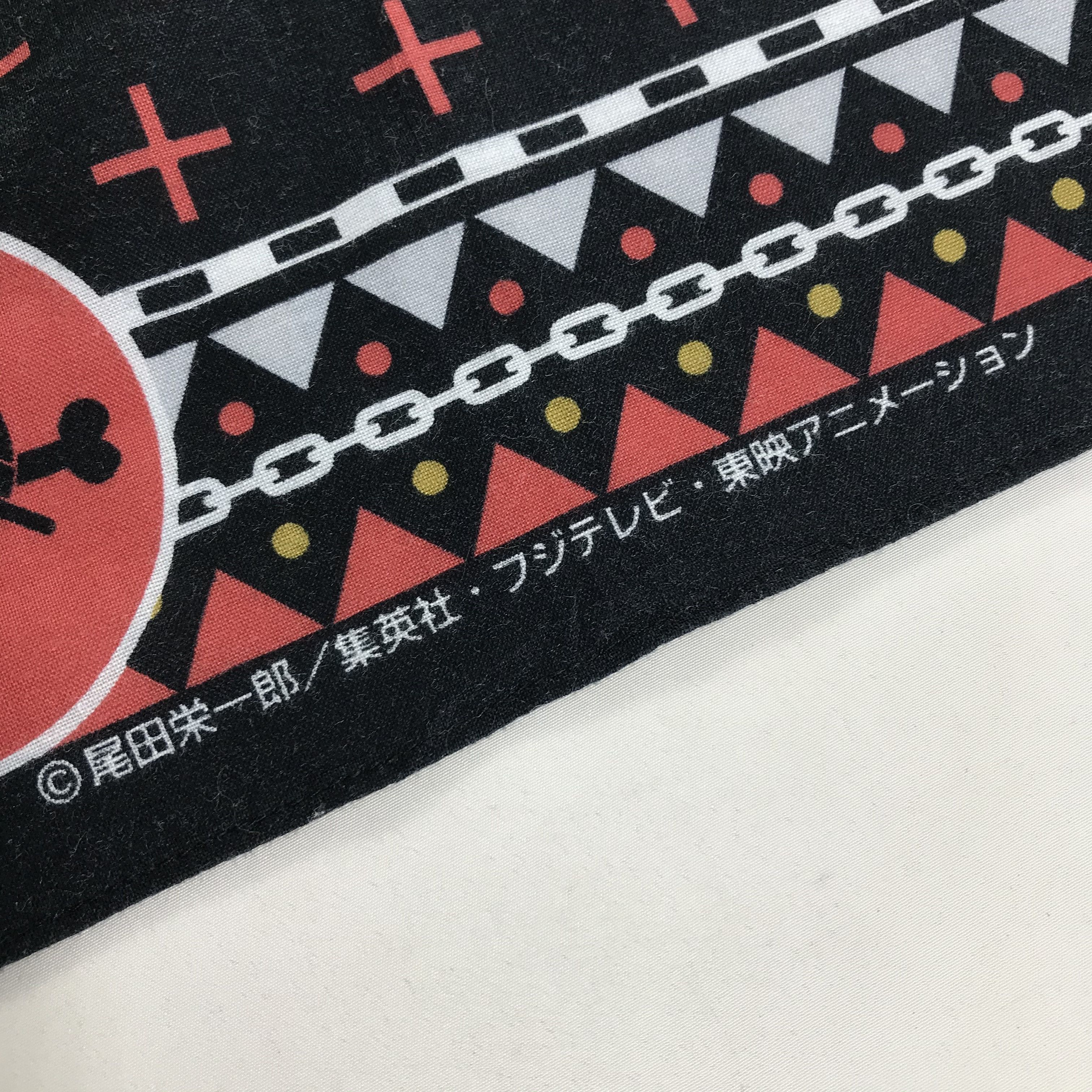 One Piece × Vintage One Piece Bandana / Handkerchief / Neckerchief - S1804 Size ONE SIZE - 5 Thumbnail