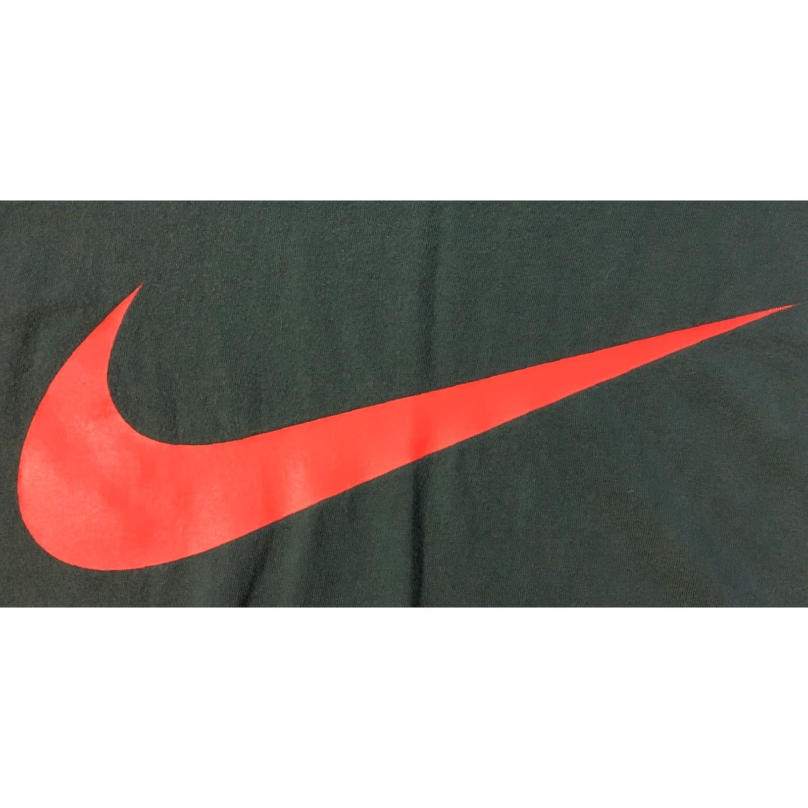 Nike Nike Big Swoosh Shirt XL Green Basketball Hip Hop 90s Vintage Mens Shirt Size US XL / EU 56 / 4 - 2 Thumbnail