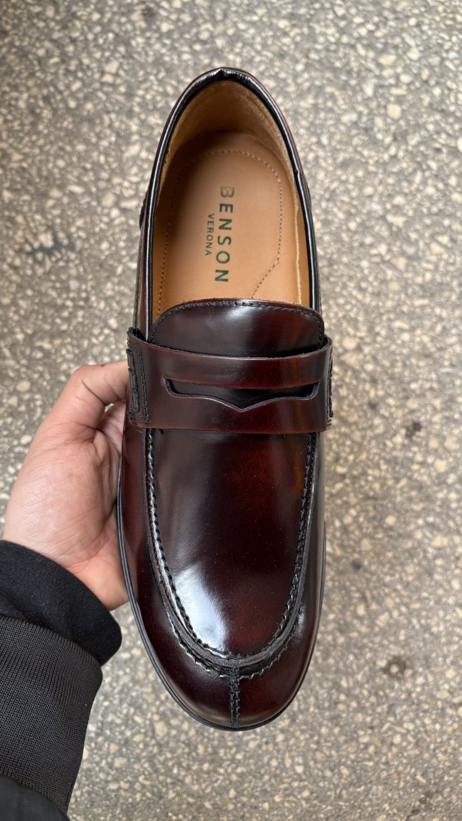 Other Handcrafted Italian Penny Loafer 9,5 – Bordeaux Elegance Size US 9.5 / EU 42-43 - 4 Thumbnail