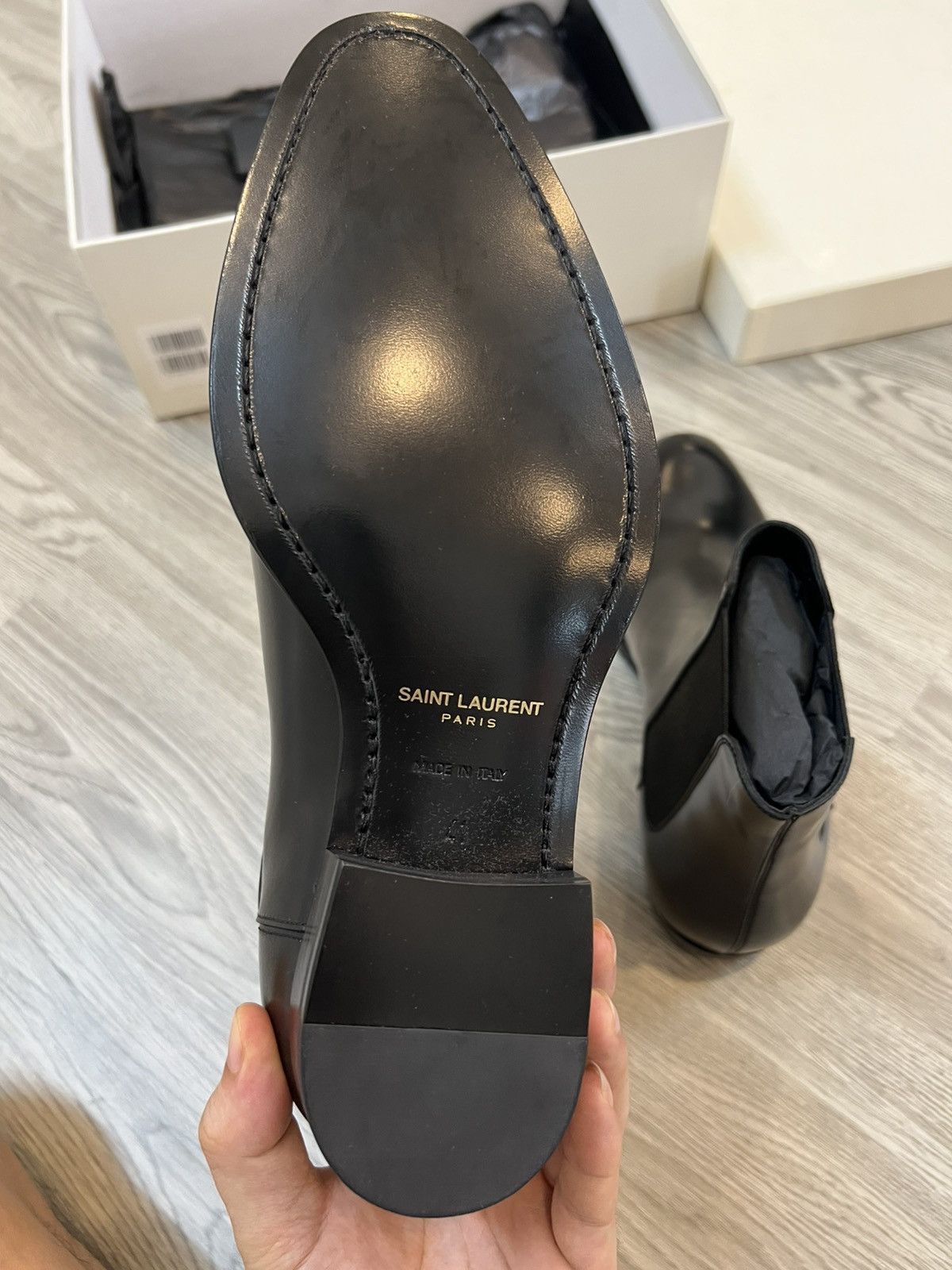 Saint Laurent Paris Saint Laurent Chelsea Boots Size US 8 / EU 41 - 8 Thumbnail