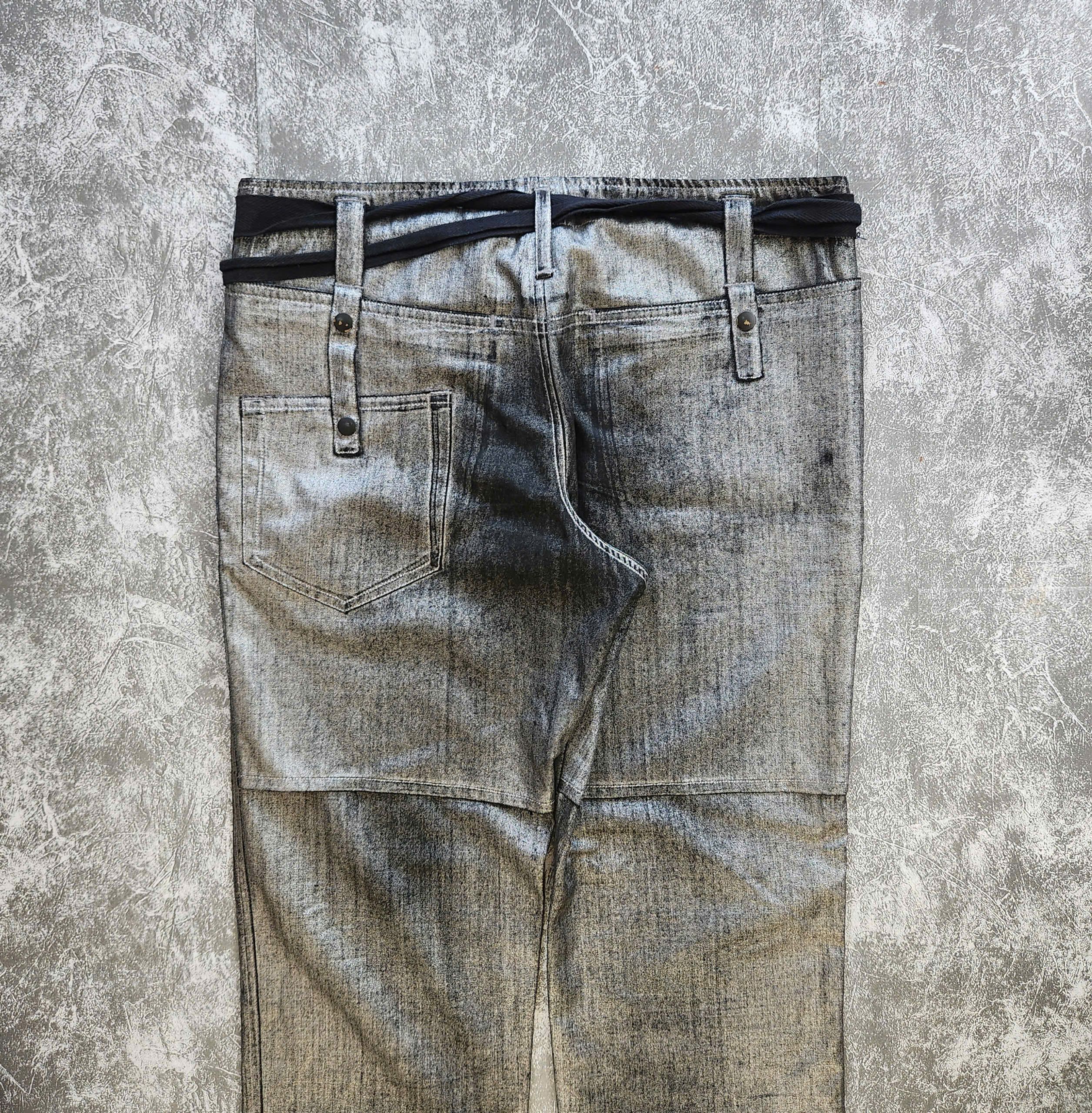 Yohji Yamamoto Yohji Yamamoto SS2007 runway metallic trousers Size US 32 / EU 48 - 7 Thumbnail