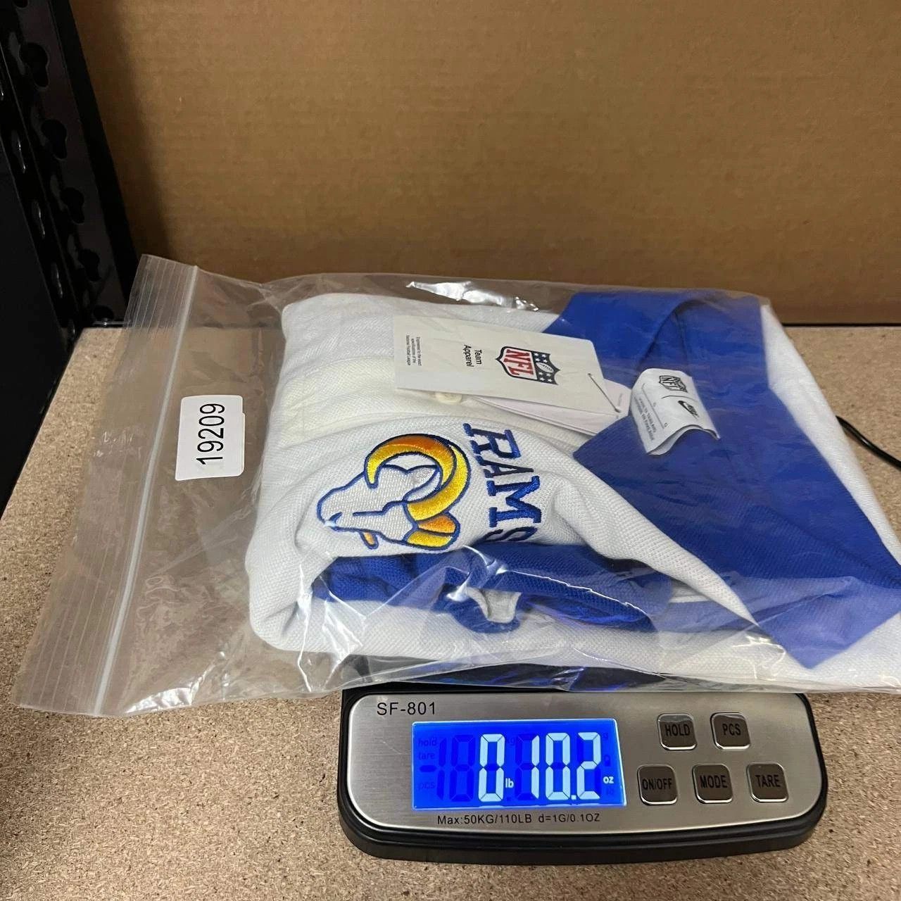 Nike Nike Polo Shirt Men Los Angeles LA Rams Collared Cotton L Size US L / EU 52-54 / 3 - 8 Thumbnail