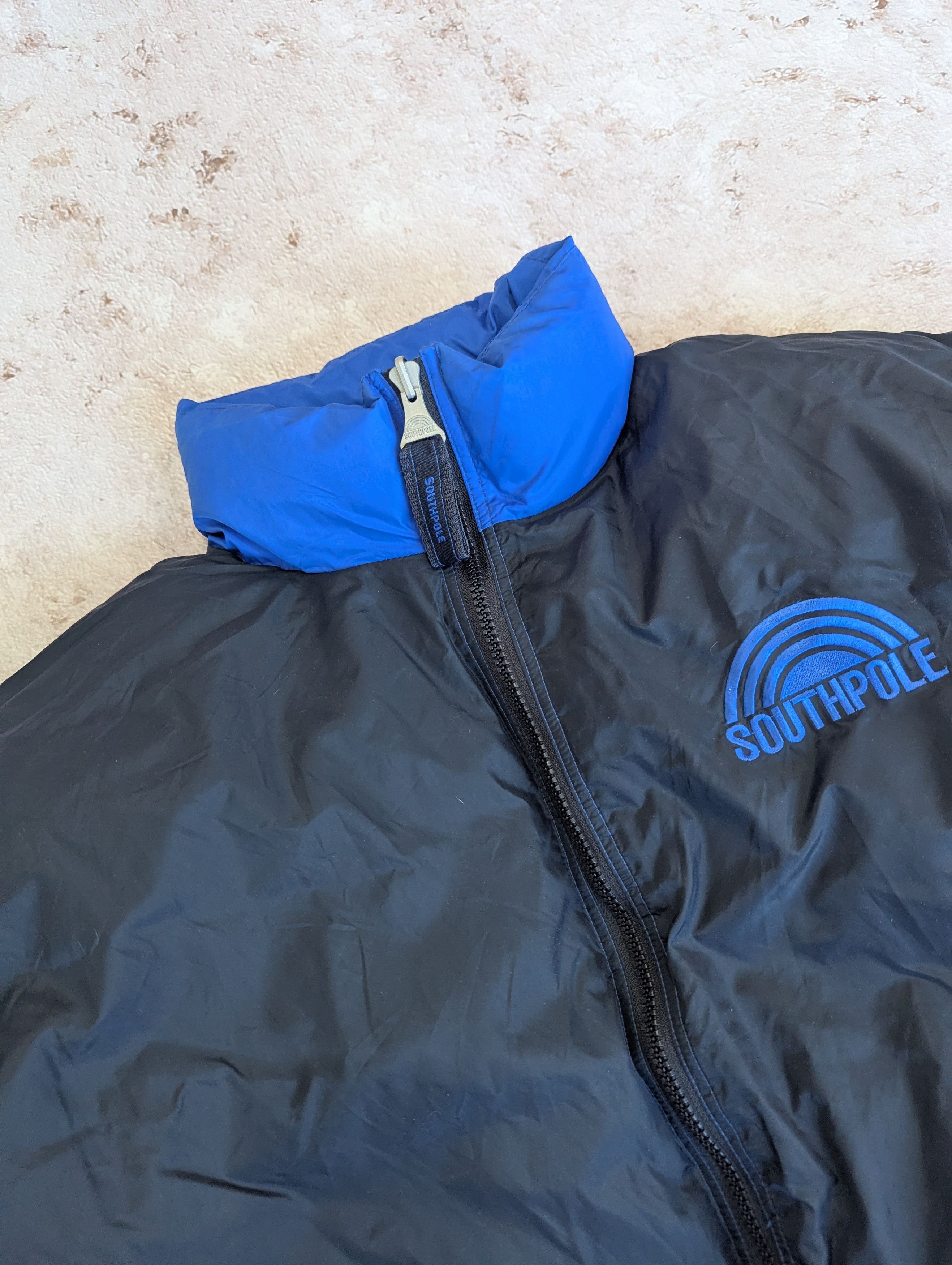 Japanese Brand Southpole Puffer Reversible Y2K Vintage 00s Rare Size US L / EU 52-54 / 3 - 10 Thumbnail