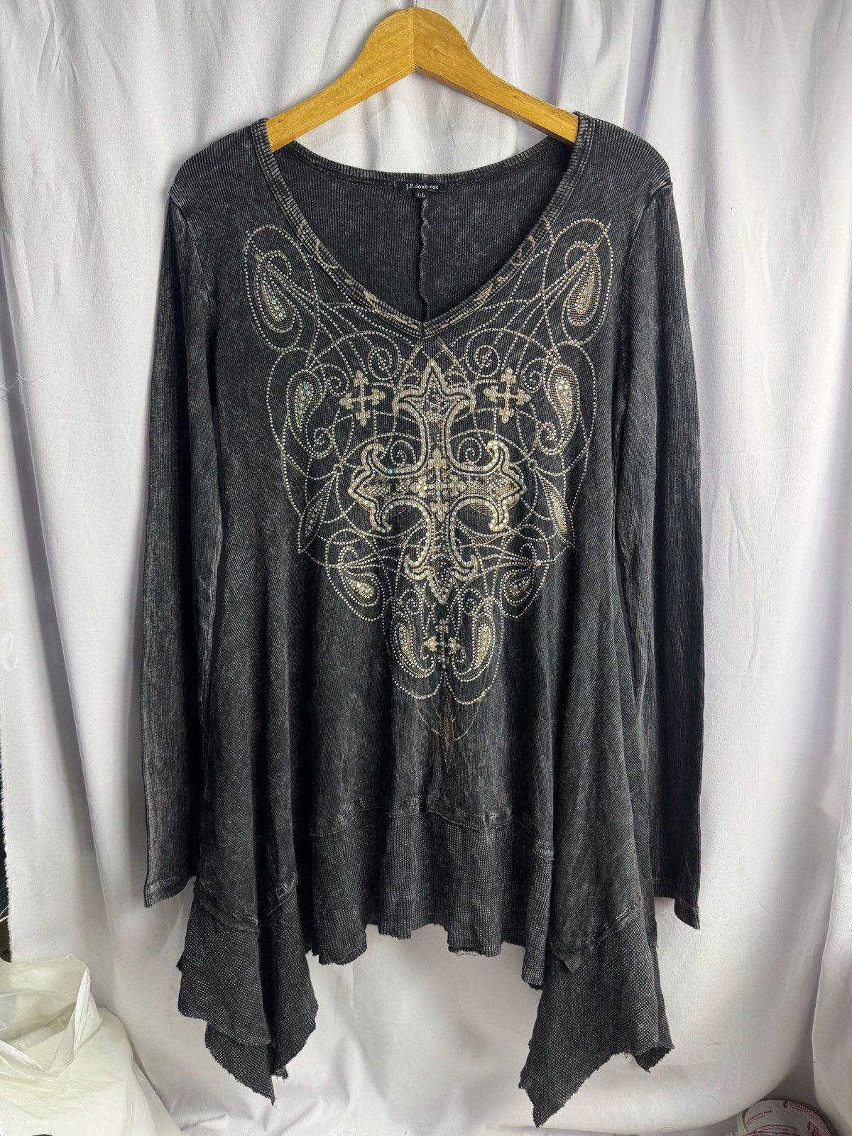 If Six Was Nine × Japanese Brand × Le Grande Bleu (L.G.B.) Archived Japanese Long Sleeve Ifsix Styled Flared Size US M / EU 48-50 / 2 - 1 Thumbnail