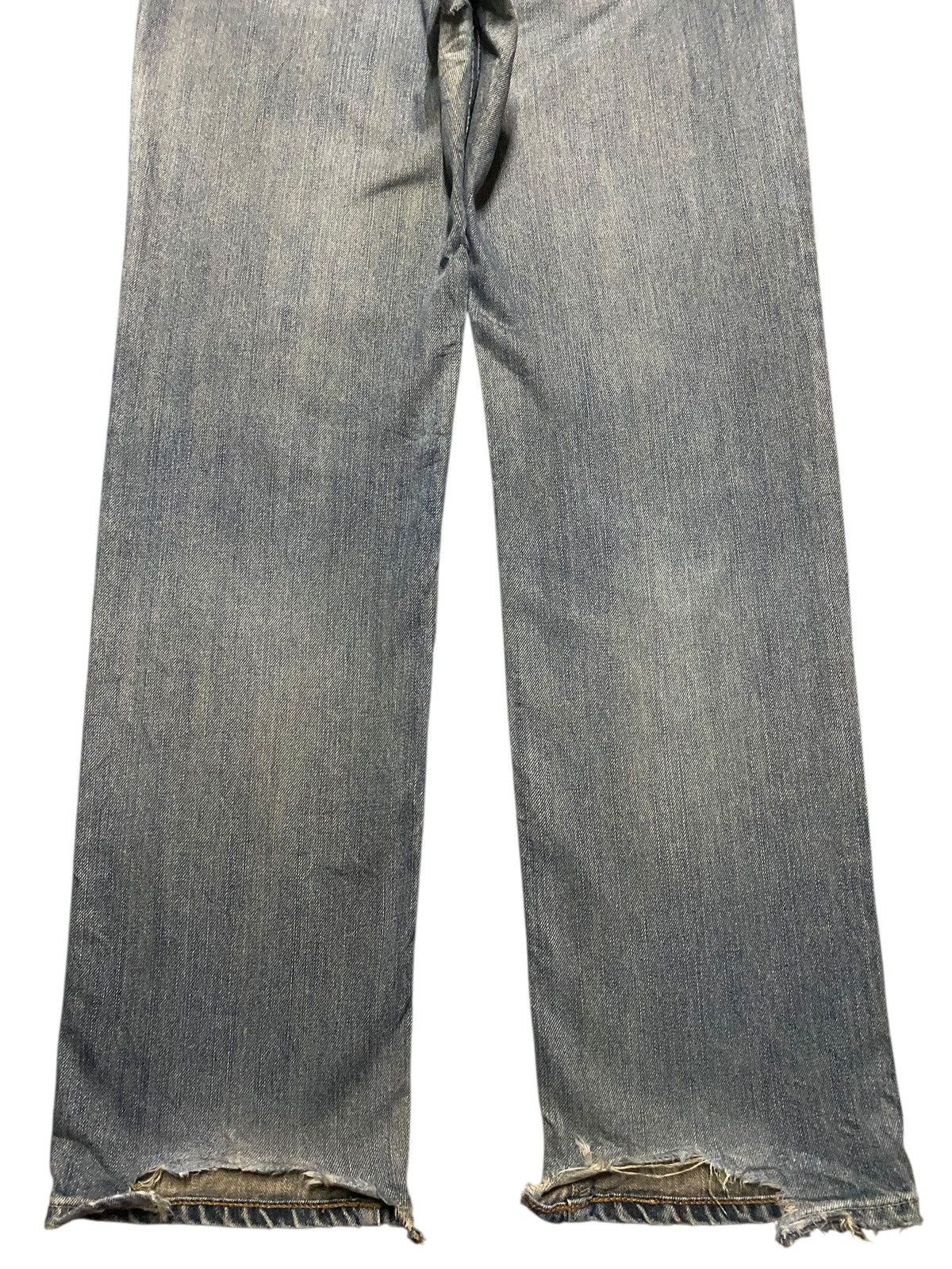 Edwin Vintage Japanese Brand Edwin 404 Faded Dustressed Loose Size US 35 - 6 Thumbnail
