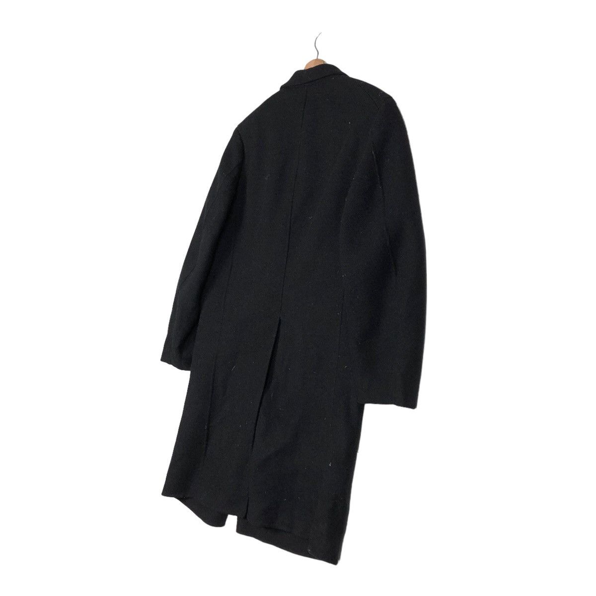 Jil Sander 🔥Rich Black - Long Fly Wool Jacket J+ Japan Made Size US S / EU 44-46 / 1 - 10 Thumbnail