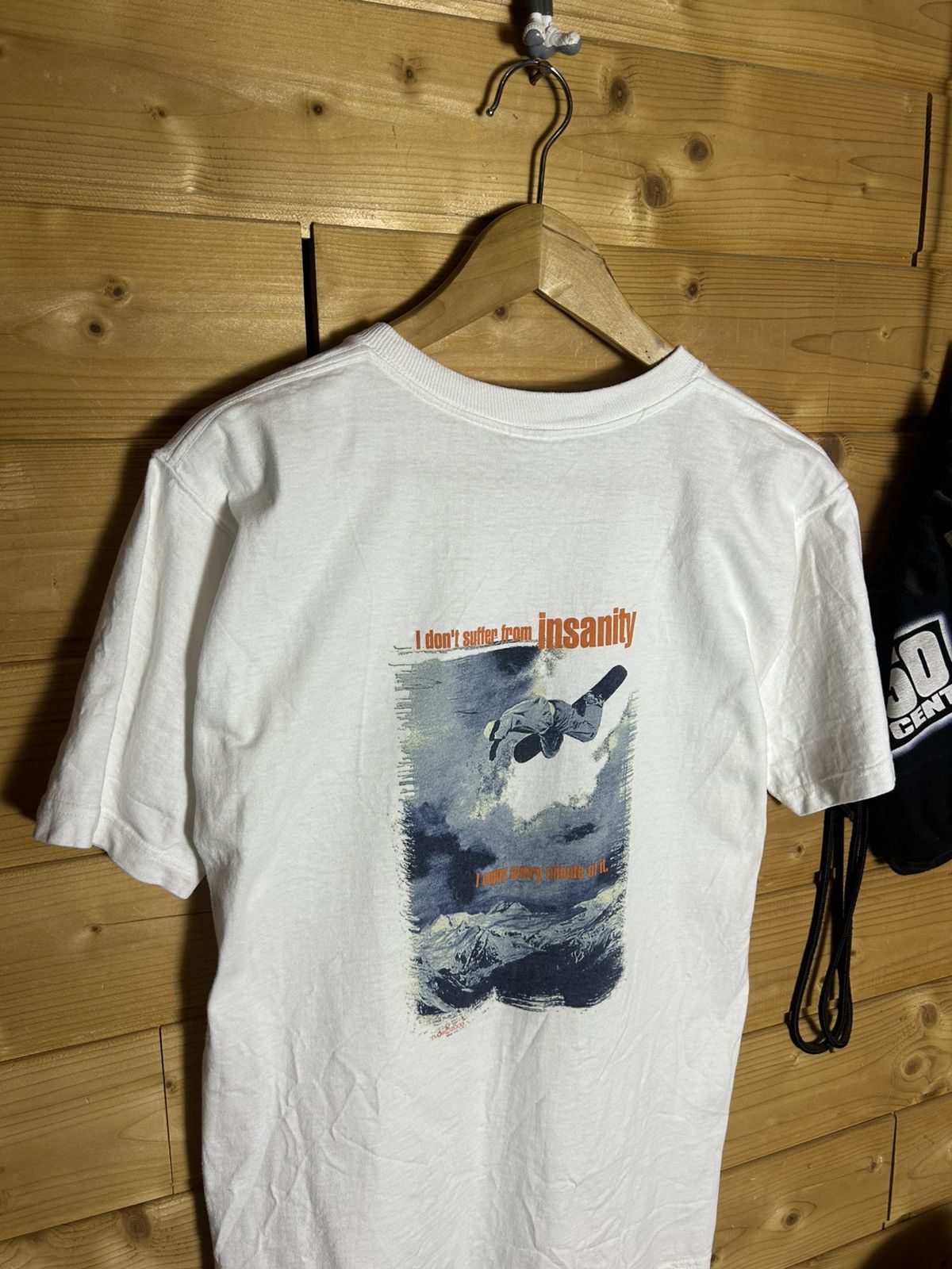 Vintage Vintage 2000 Huge Lake Tahoe snowboarding t shirt Size US M / EU 48-50 / 2 - 7 Thumbnail