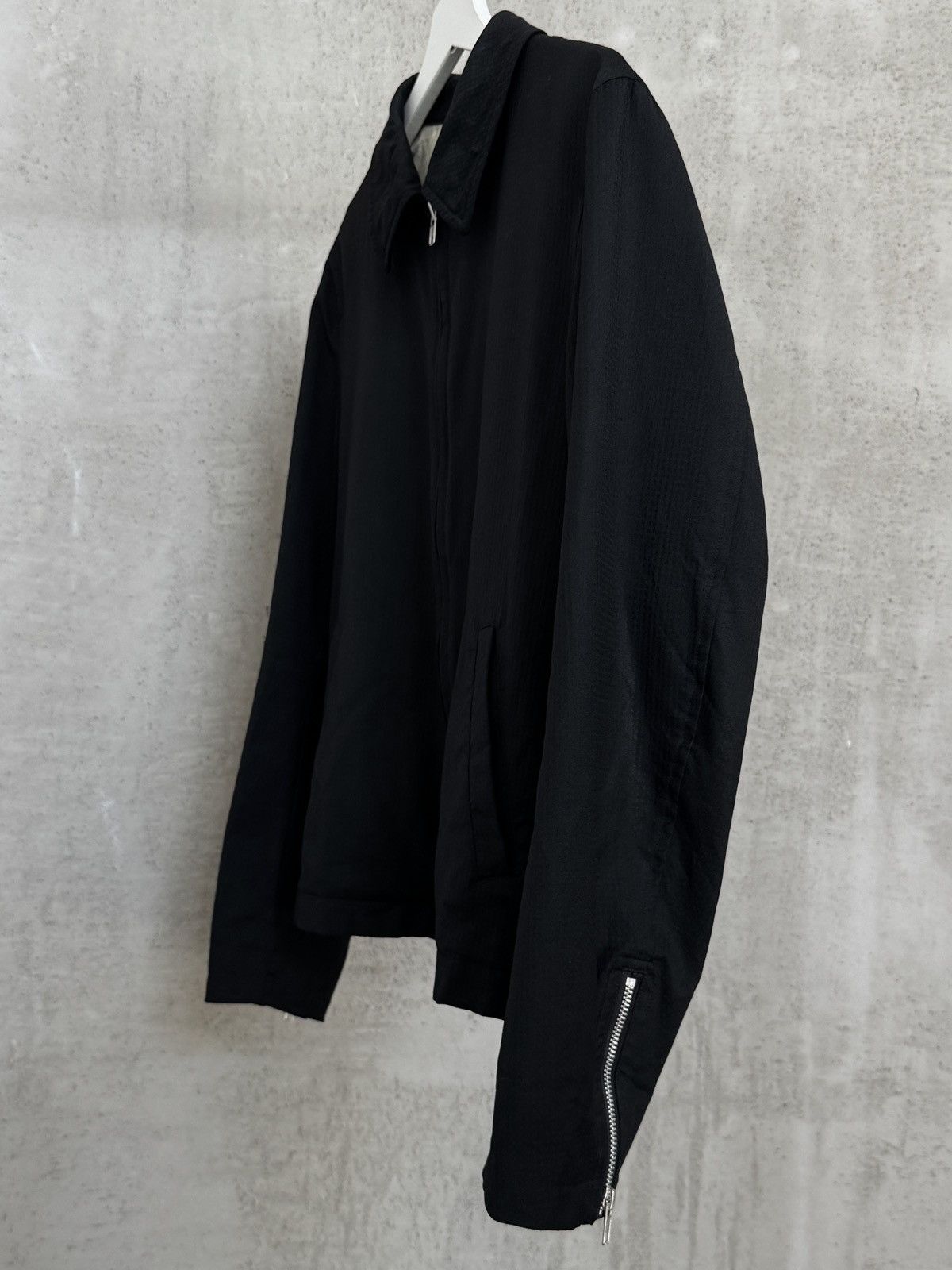 Comme des Garcons Comme Des Garçons Black 13579 Wool Zip Up Jacket SS21 Size US L / EU 52-54 / 3 - 5 Thumbnail