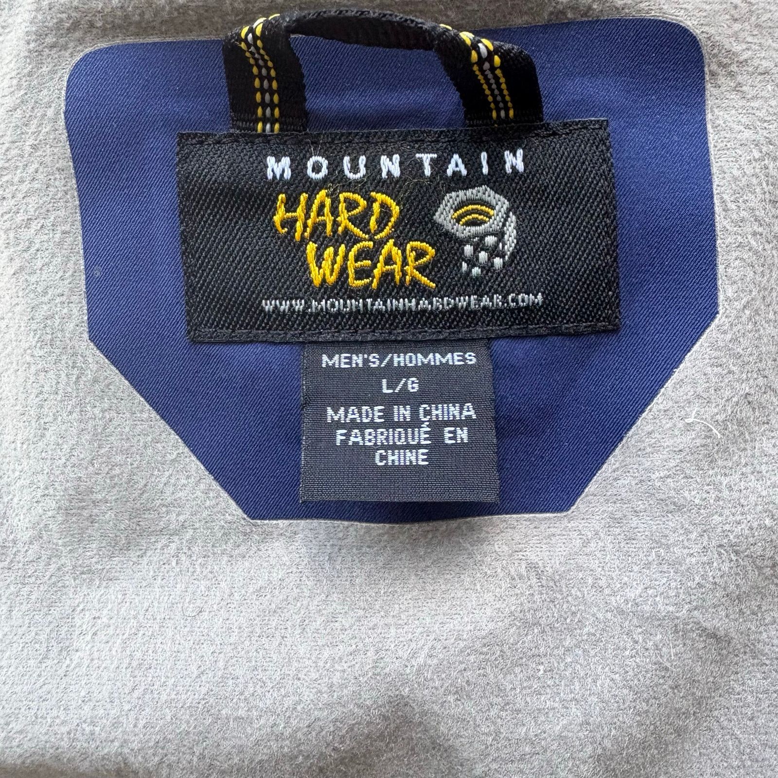 Mountain Hardwear Mountain Hardwear Jacket Sz L Blue Conduit Soft Shell Zip Size US L / EU 52-54 / 3 - 9 Thumbnail