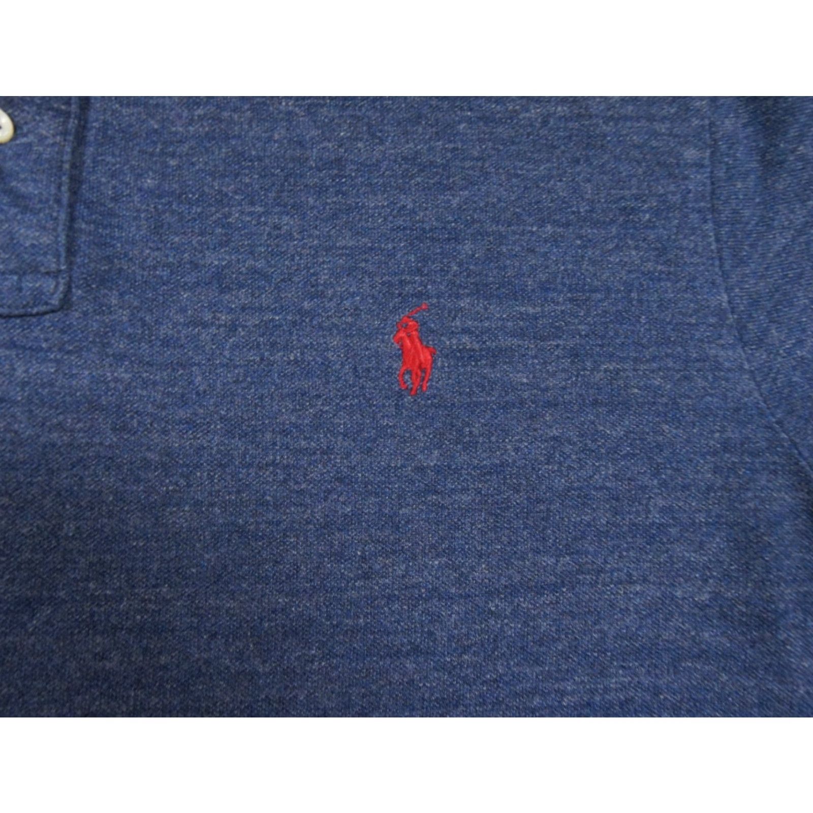 Polo Ralph Lauren VINTAGE Polo Ralph Lauren Shirt Mens 2XL Blue Long Sleeve Slim Fit Preppy Collared Polo Shirt Mens 2XL Blue Long Sleeve Slim Fit Preppy Collared Size US XXL / EU 58 / 5 - 3 Thumbnail